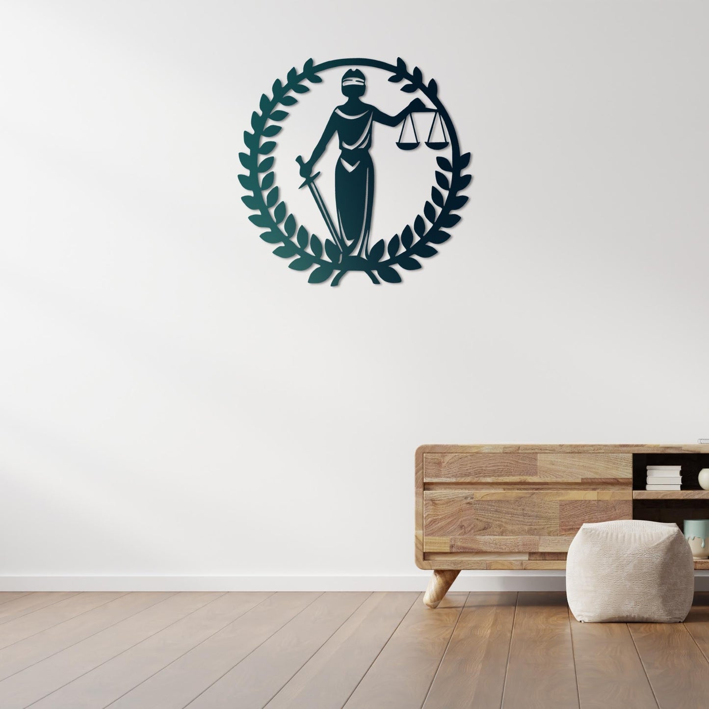 Metal Painting in the Heart of Justice