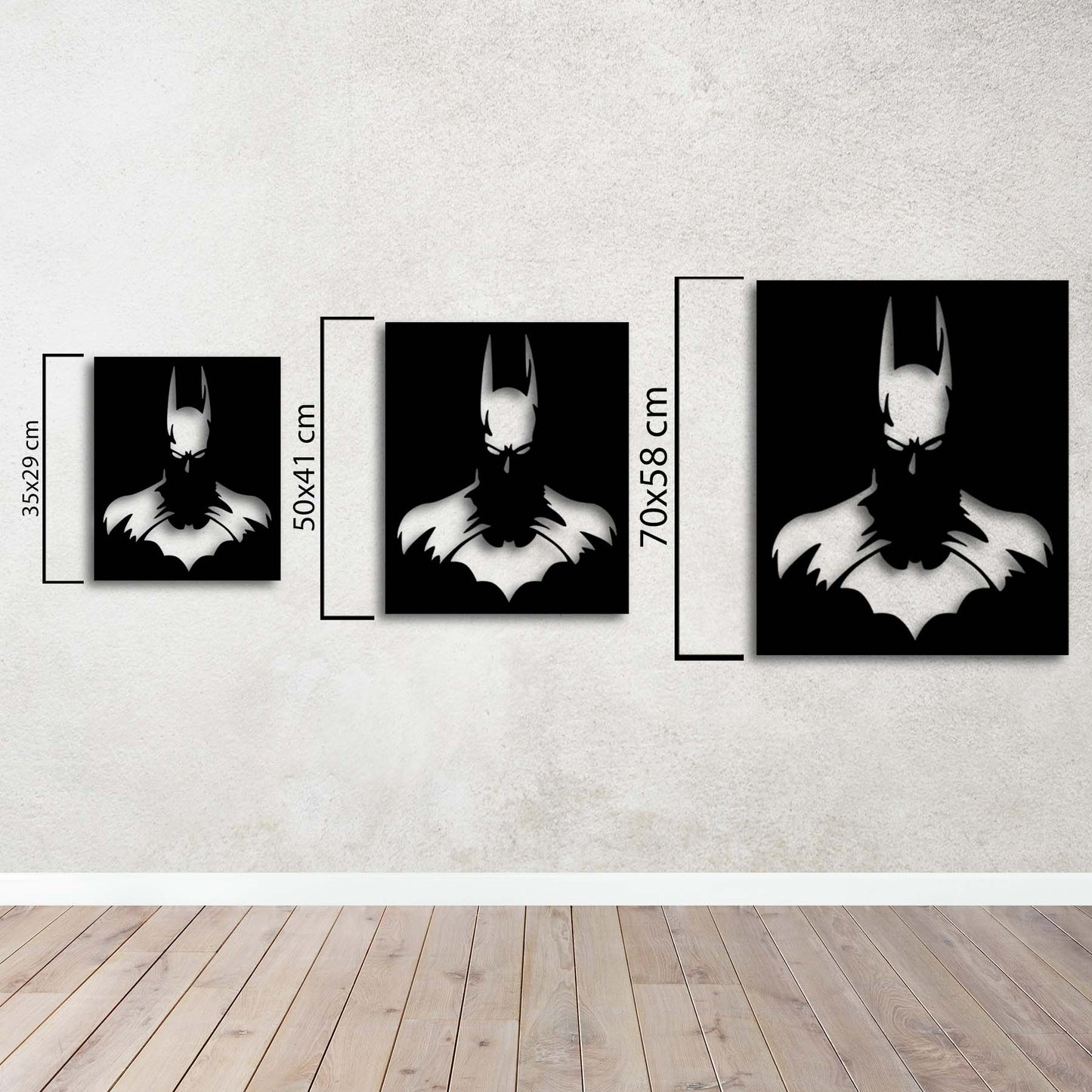 Batman Metal Painting