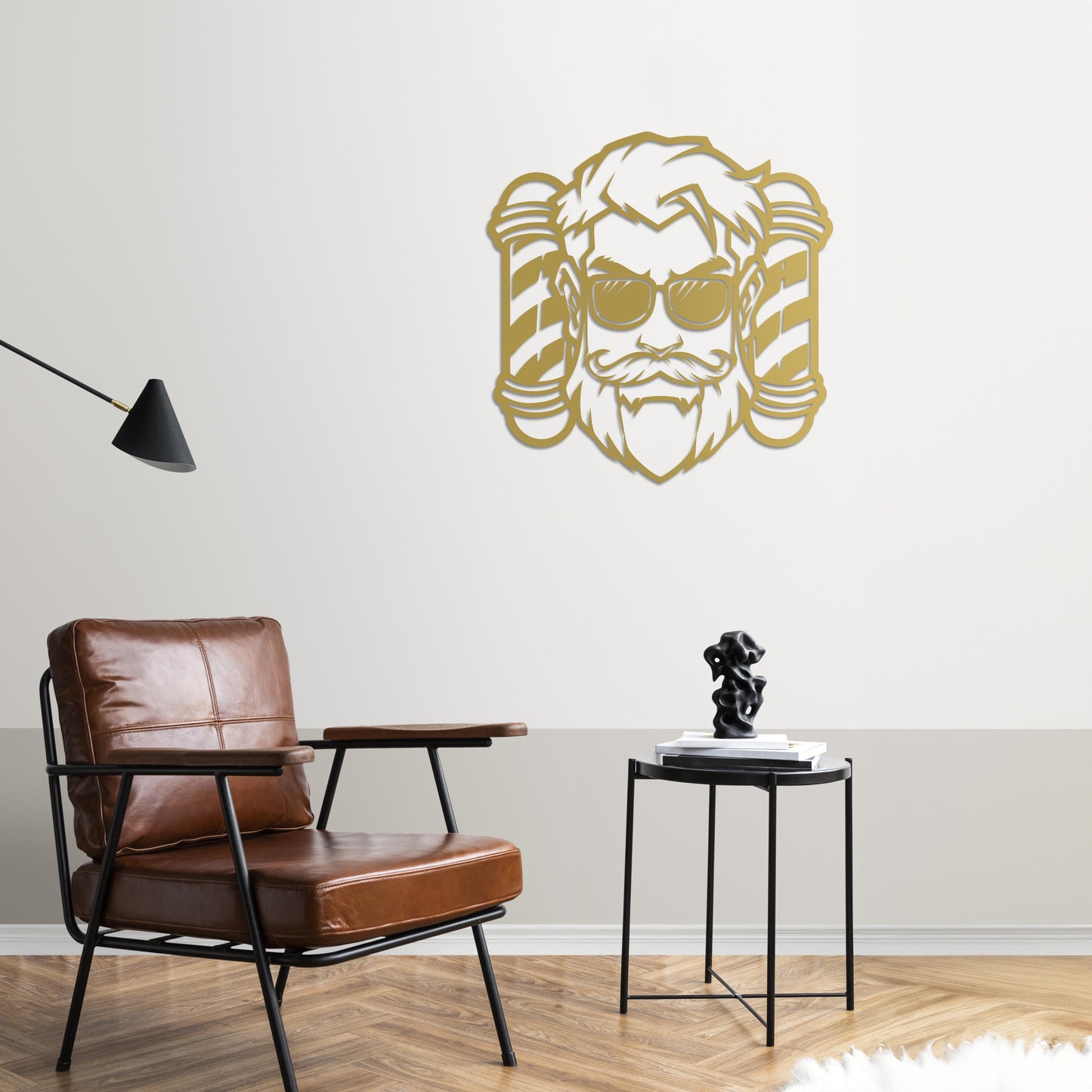 Sharp Style – Barber Metal Painting