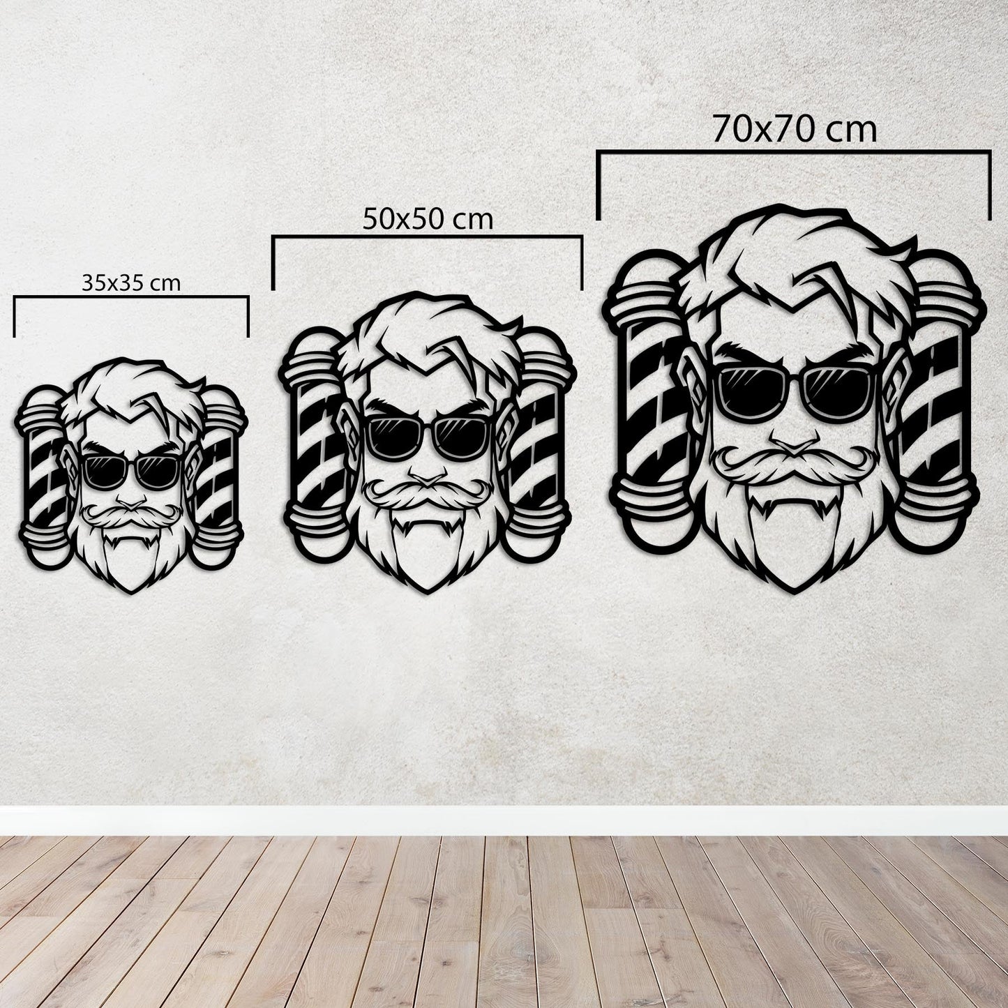 Sharp Style – Barber Metal Painting