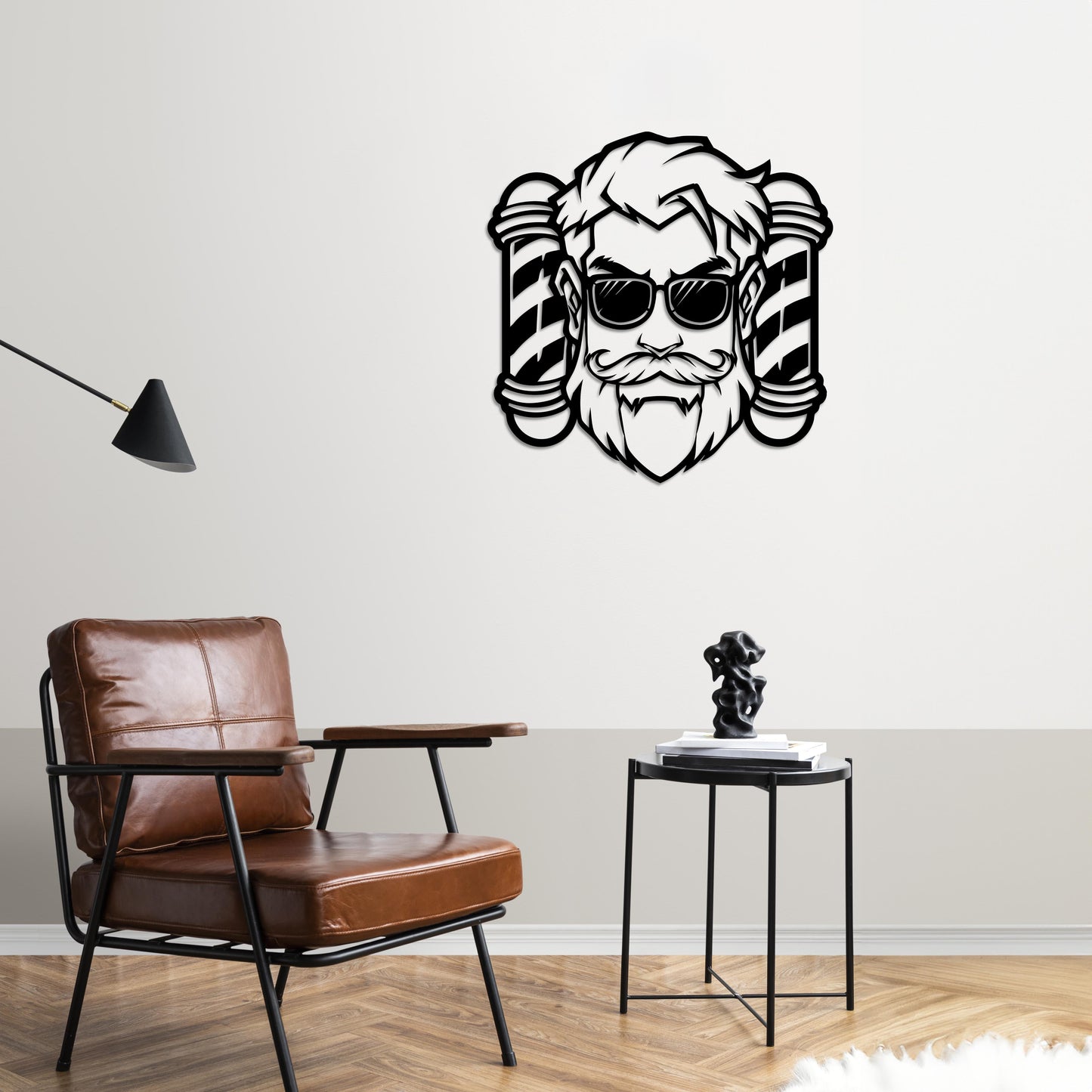 Sharp Style – Barber Metal Painting