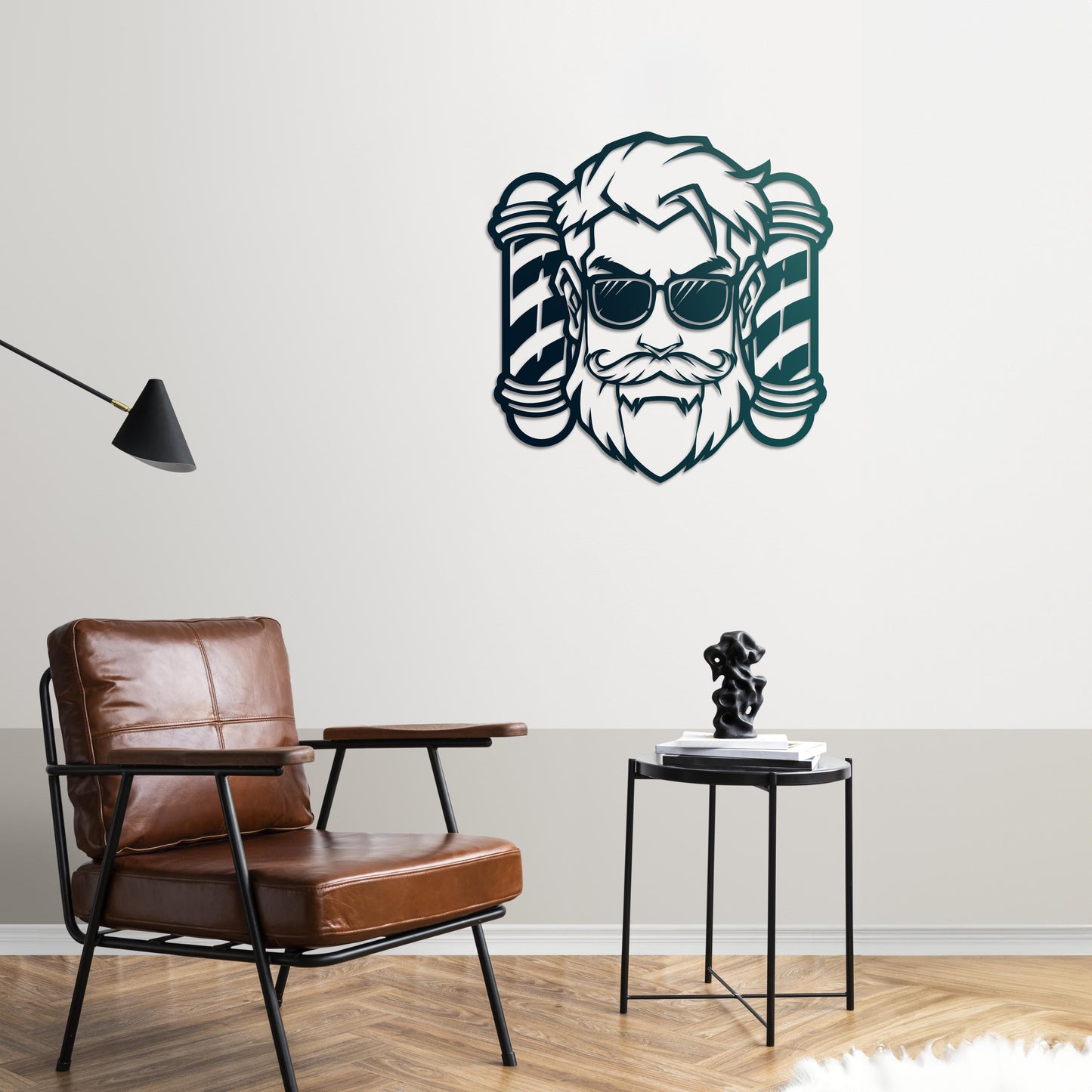 Sharp Style – Barber Metal Painting