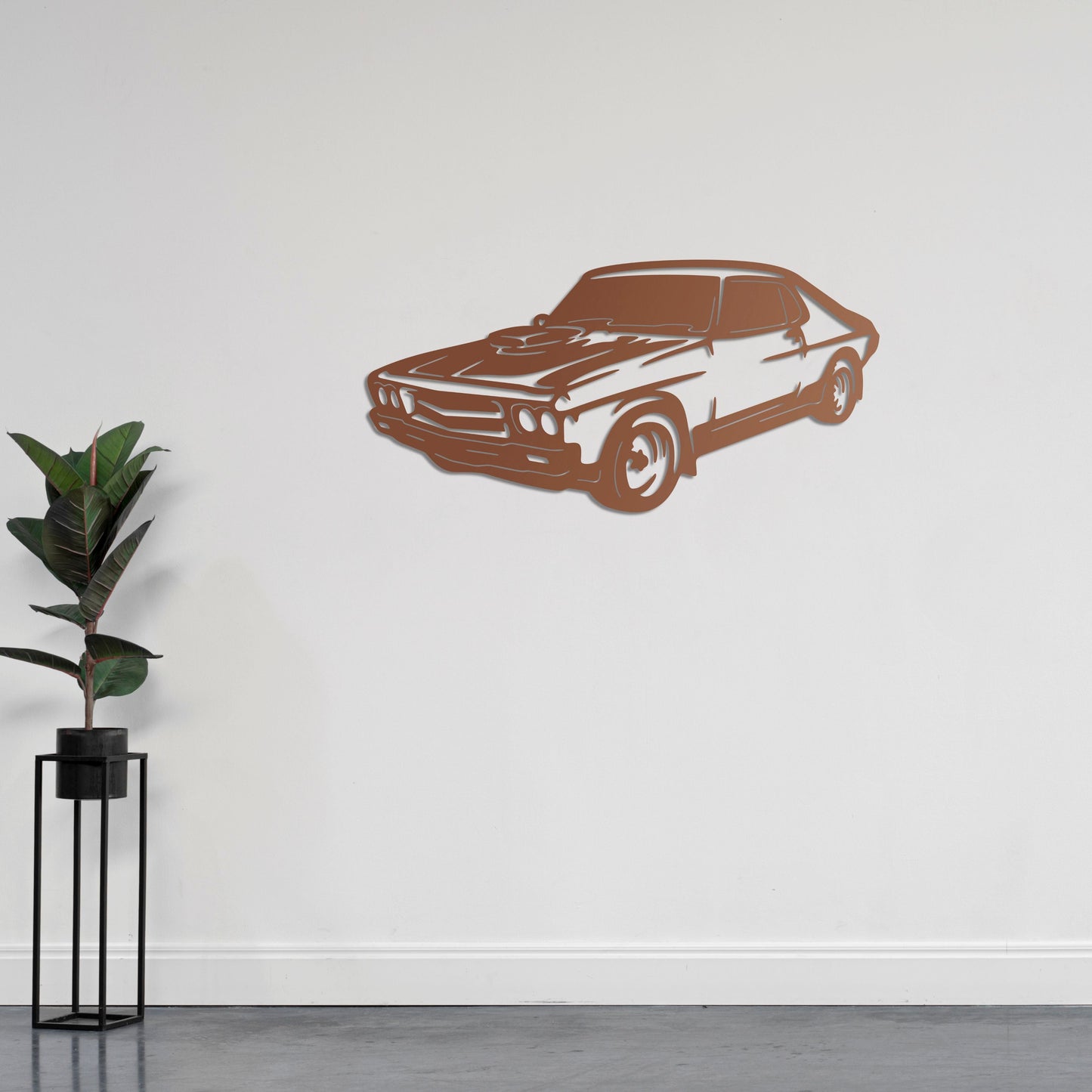 An American Classic Metal Painting