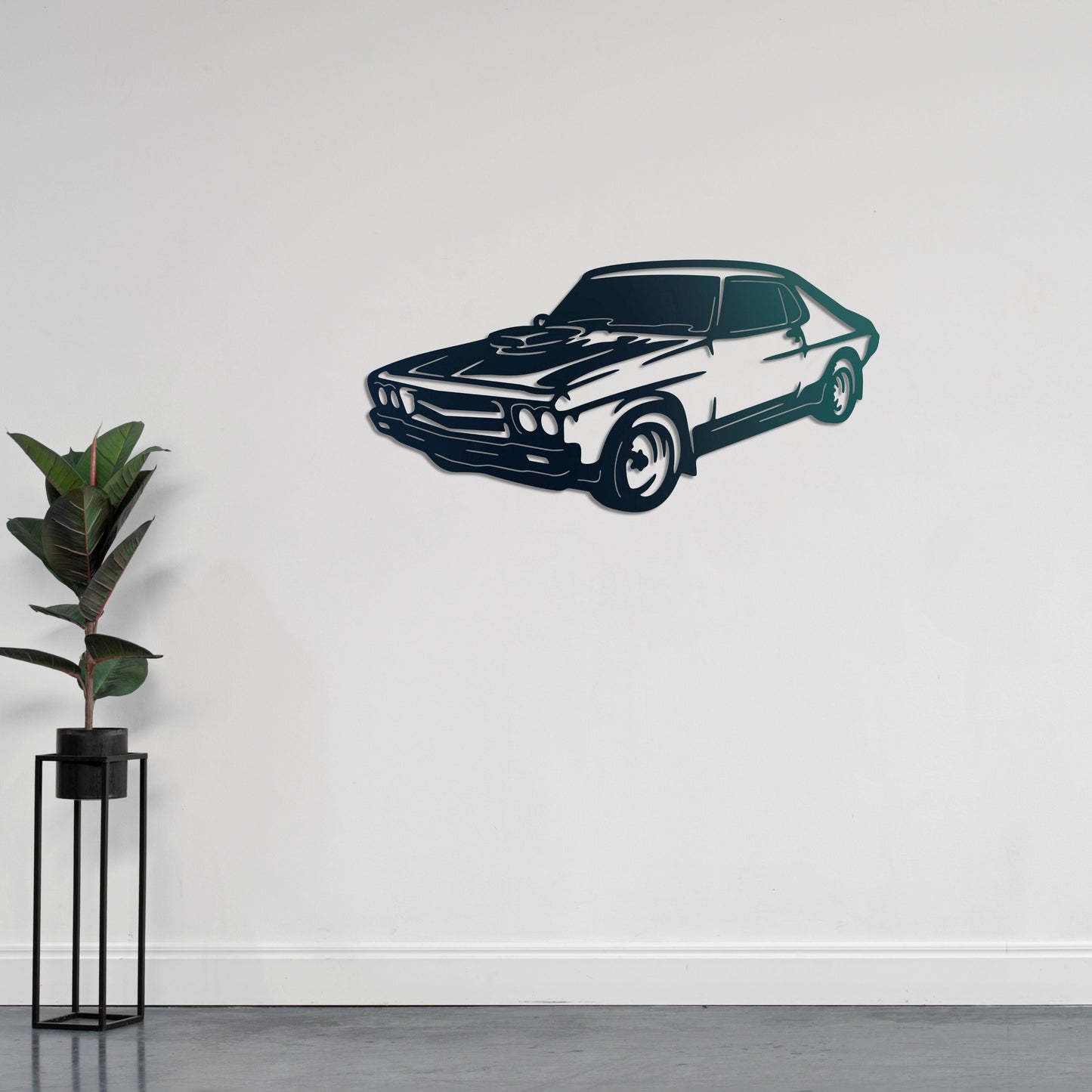 An American Classic Metal Painting