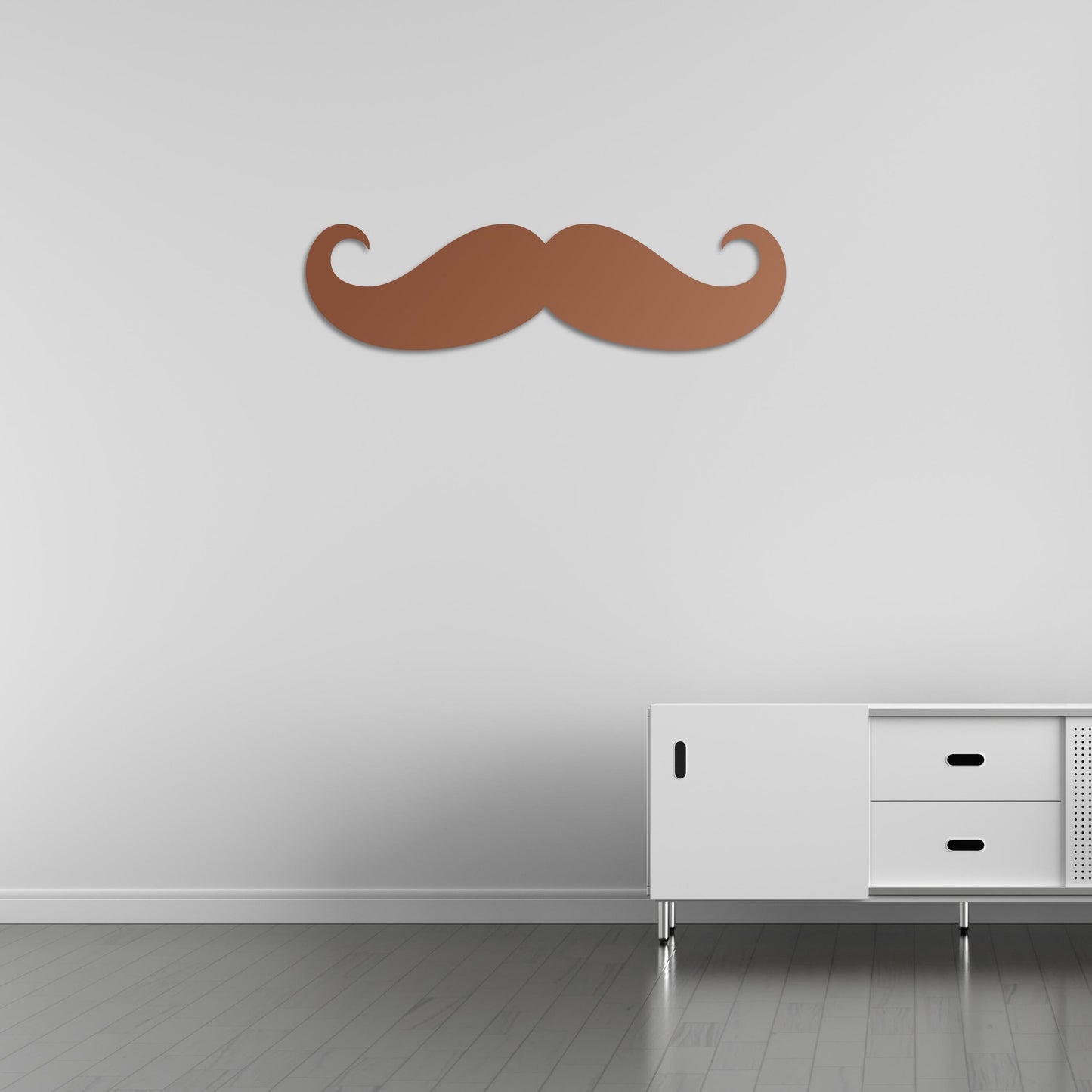 Classic Mustache – Metal Painting