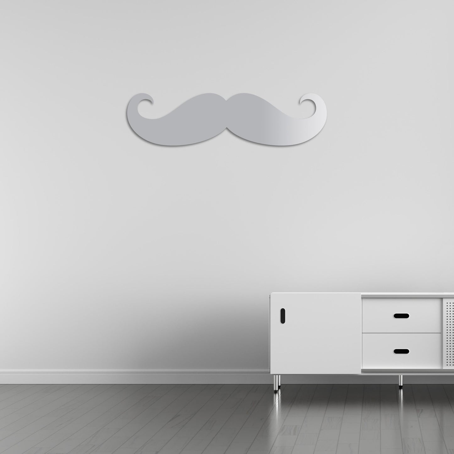 Classic Mustache – Metal Painting