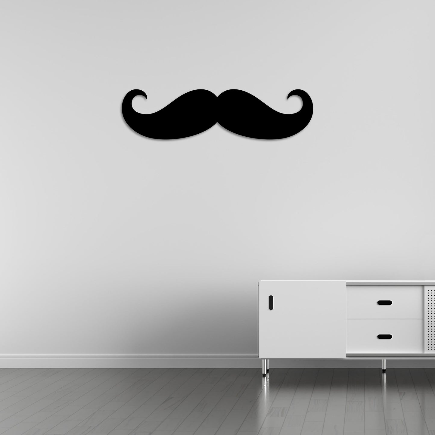 Classic Mustache – Metal Painting