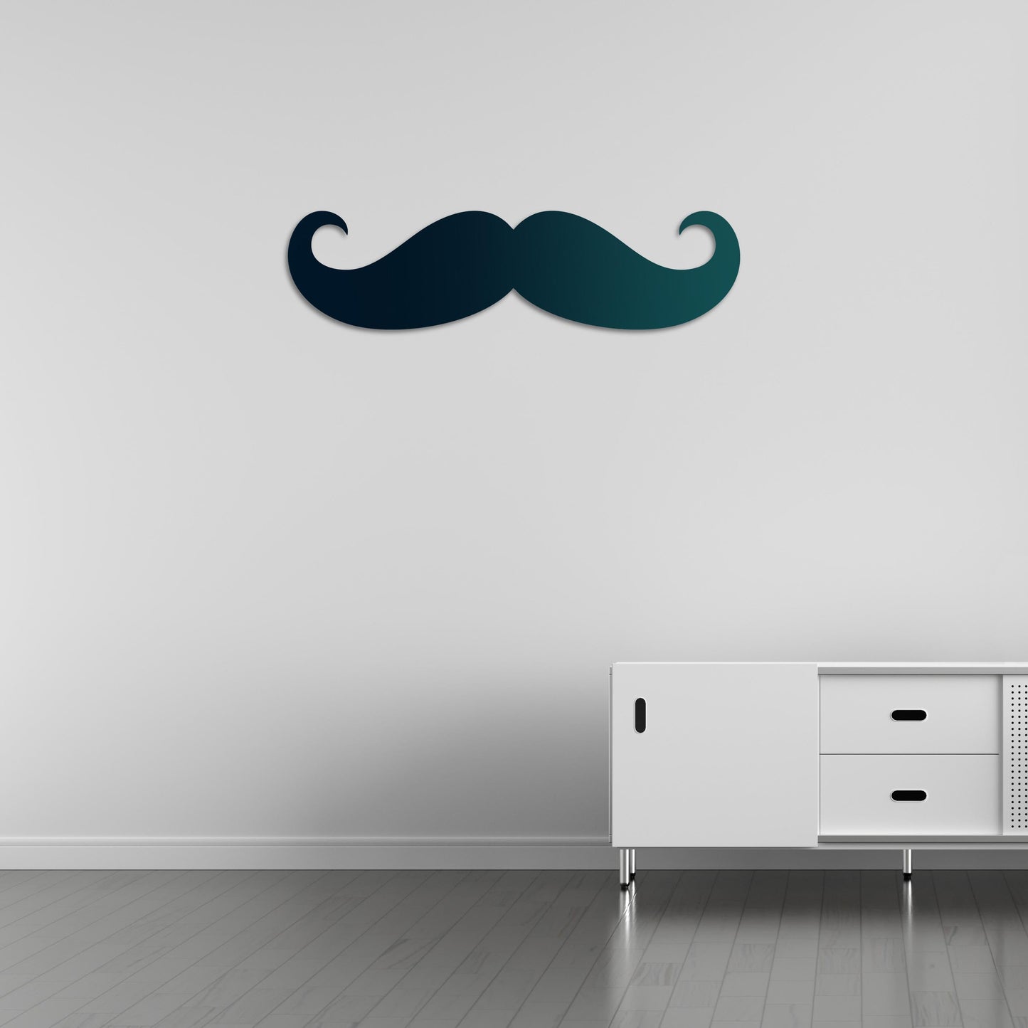 Classic Mustache – Metal Painting