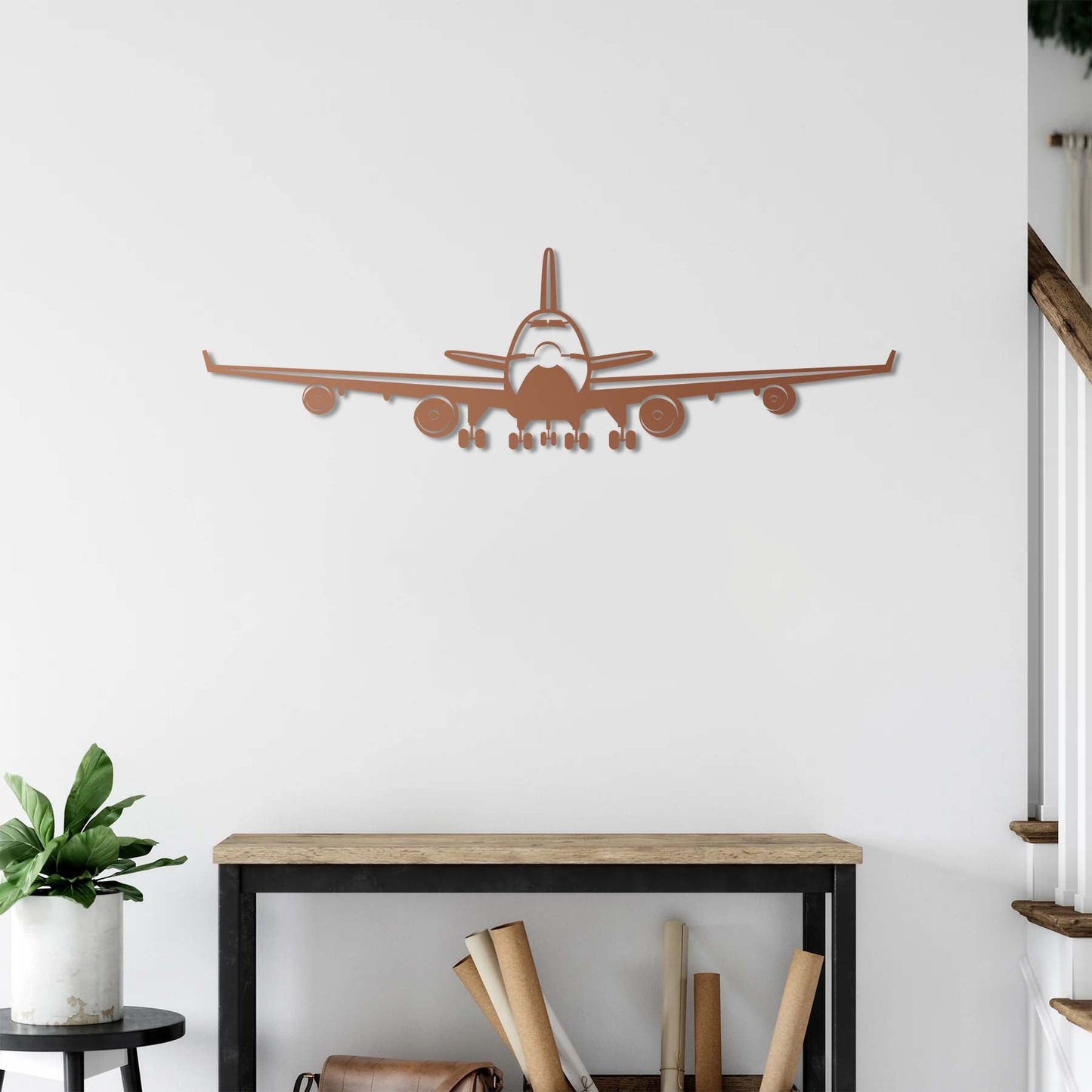Boeing 747 – Uçak Metal Tablo