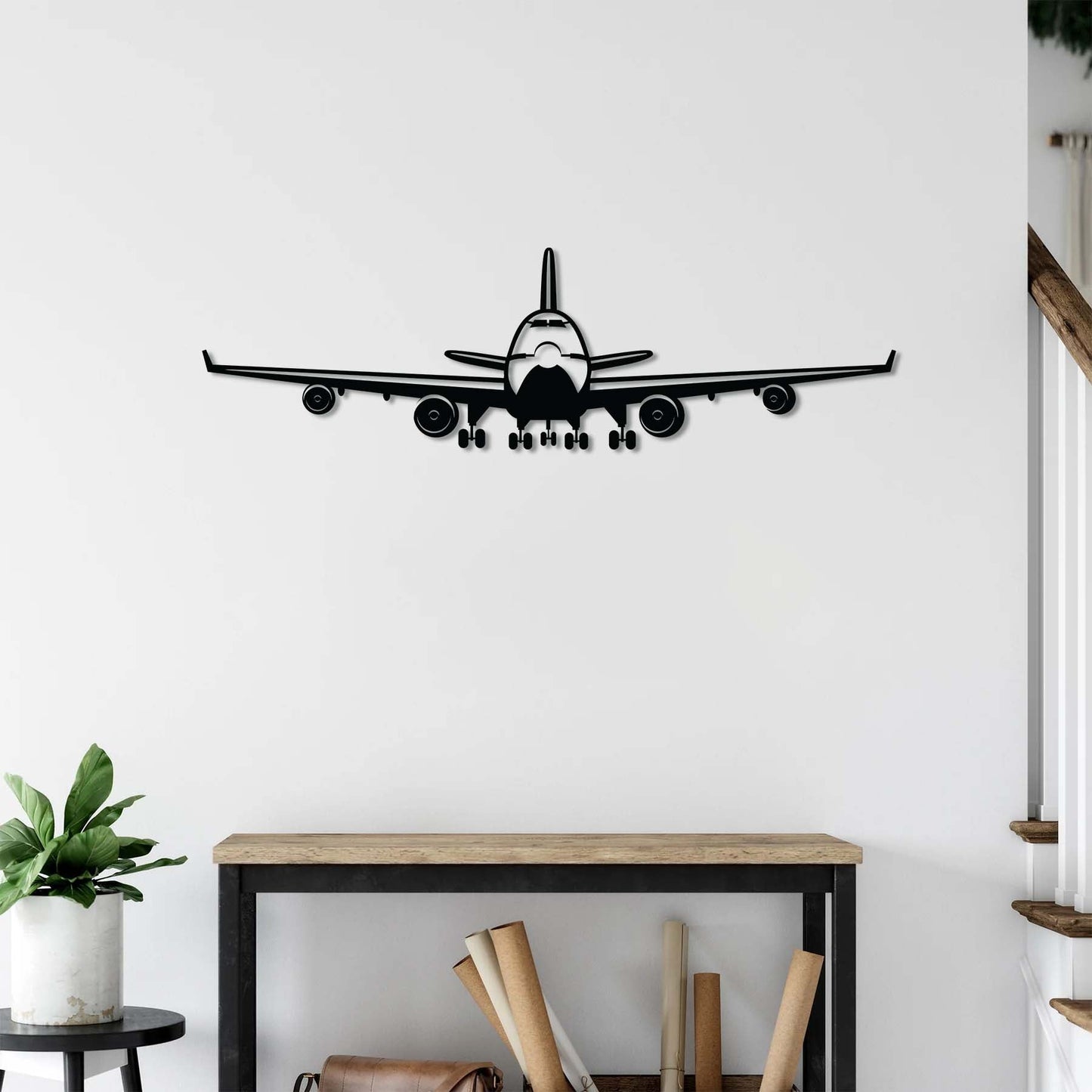 Boeing 747 – Uçak Metal Tablo