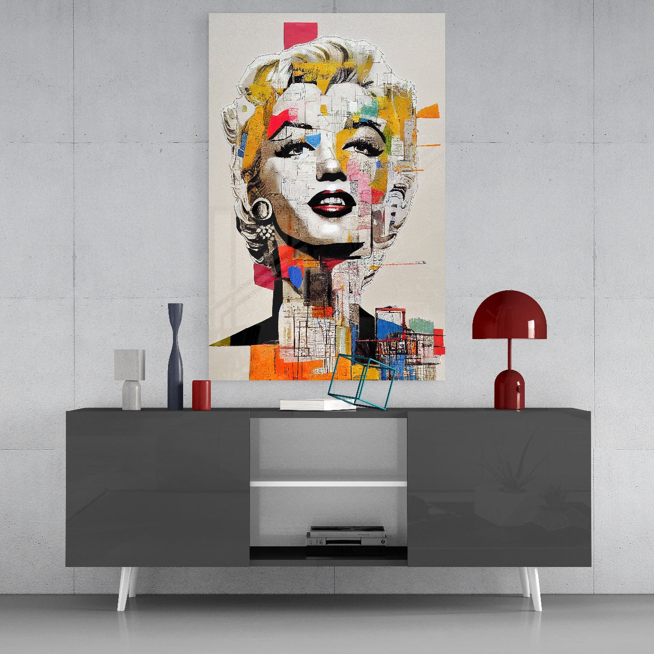 Marilyn Monroe Cam Tablo