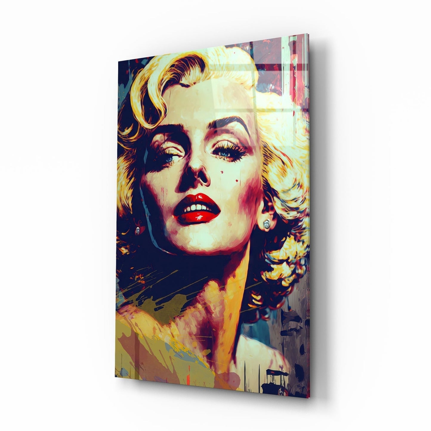 Marilyn Monroe Cam Tablo || Tasarımcı Koleksiyonu
