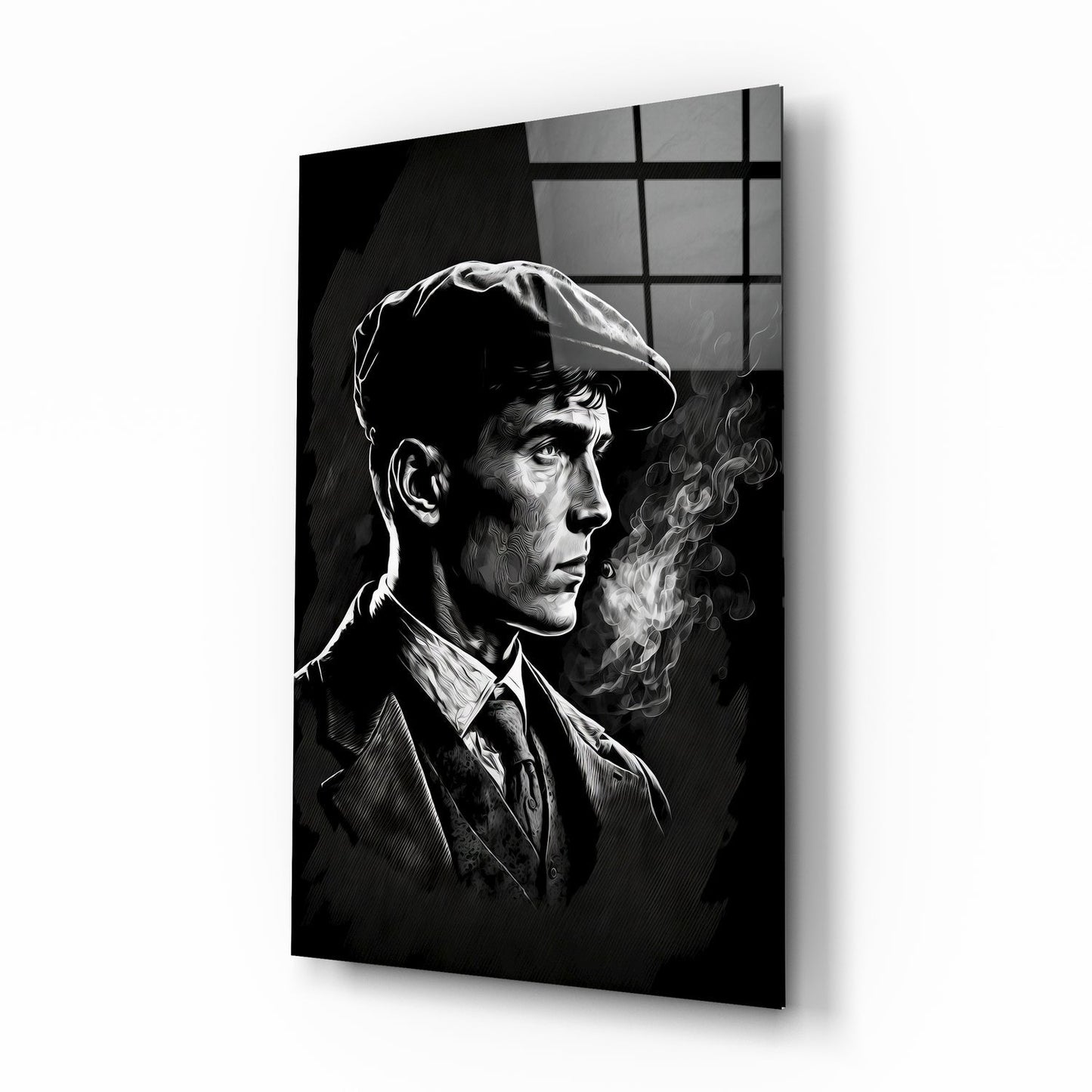Thomas Shelby - Peaky Blinders Cam Tablo || Tasarımcı Koleksiyonu
