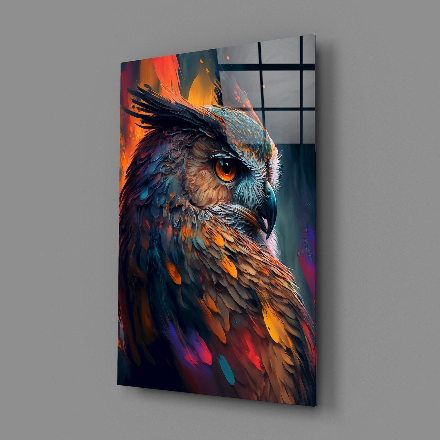 Owl's Eye Glass Wall Art || Designers Collection