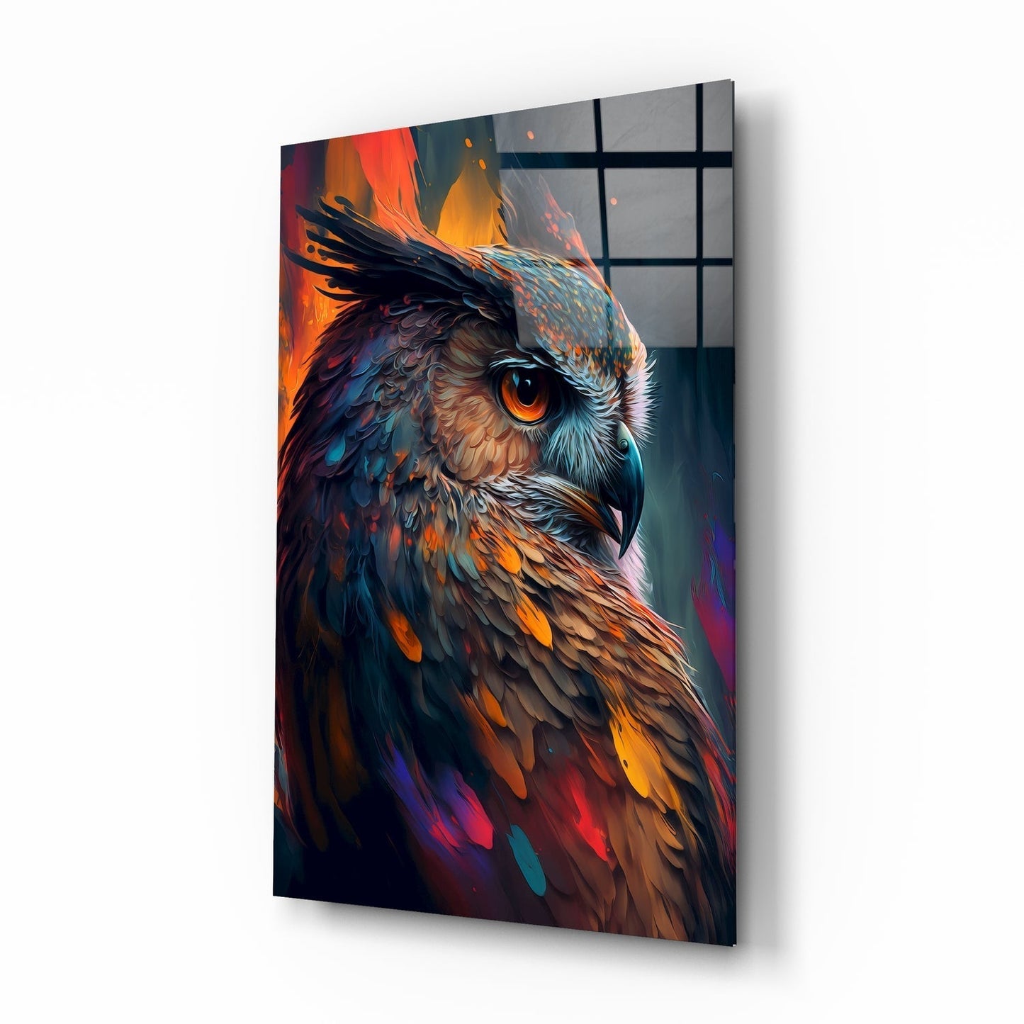 Owl's Eye Glass Wall Art || Designers Collection