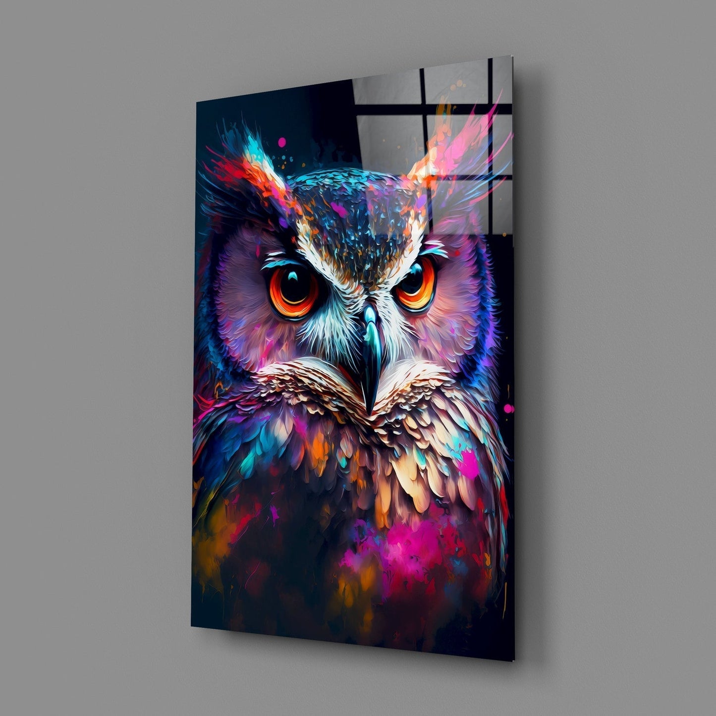 Owl's Eye Glass Wall Art || Designers Collection