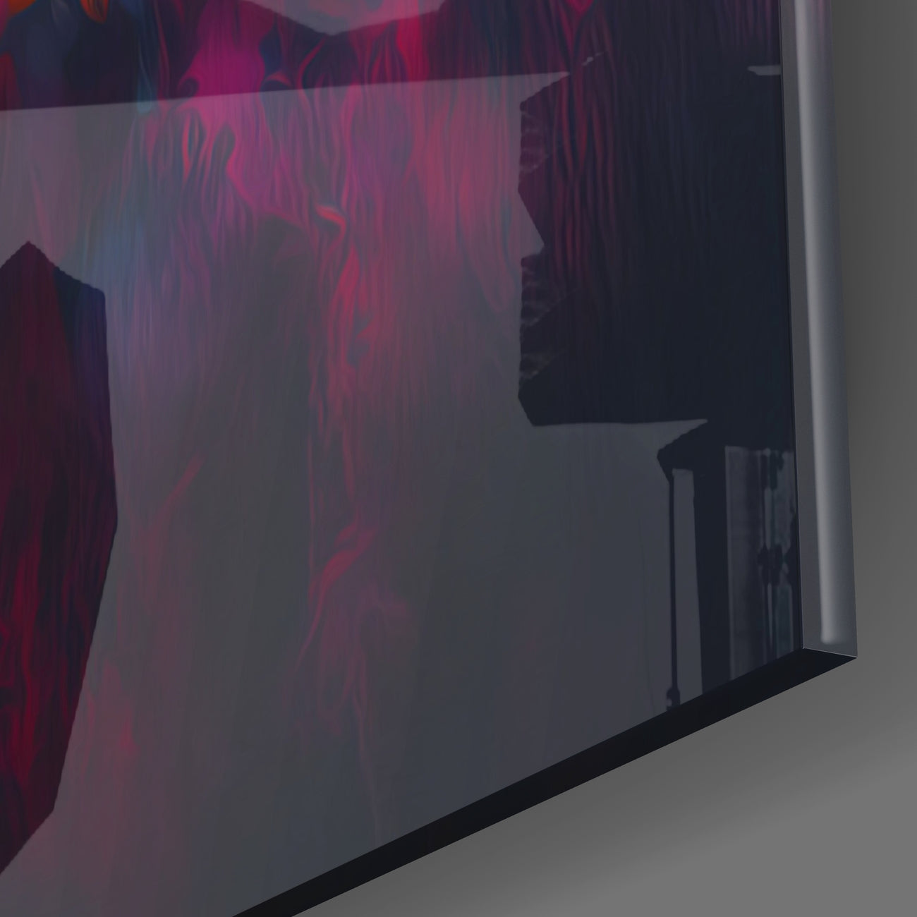 Freedom of the Wolf Glass Wall Art || Designers Collection