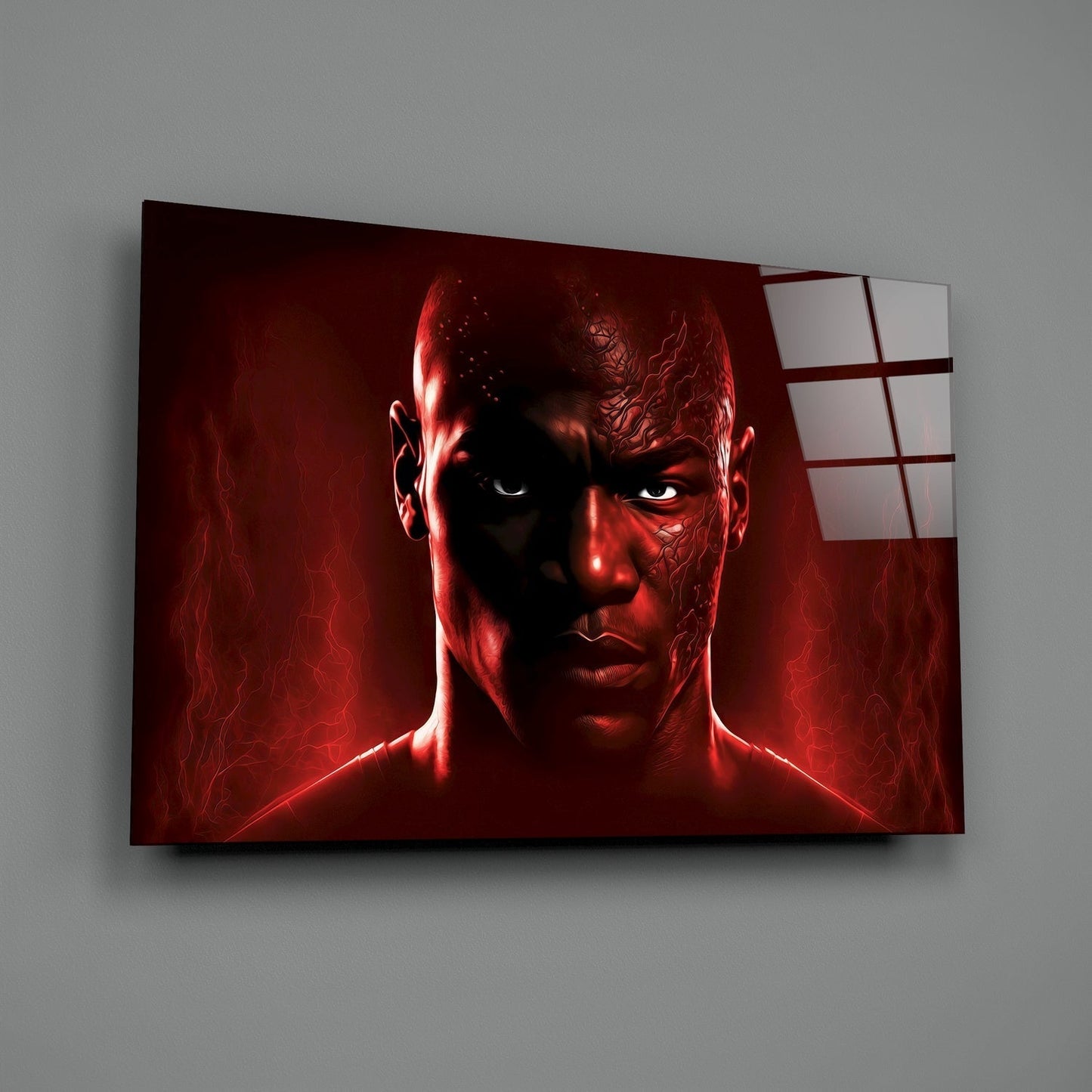 Iconic Michael Jordan Glass Wall Art || Designers Collection
