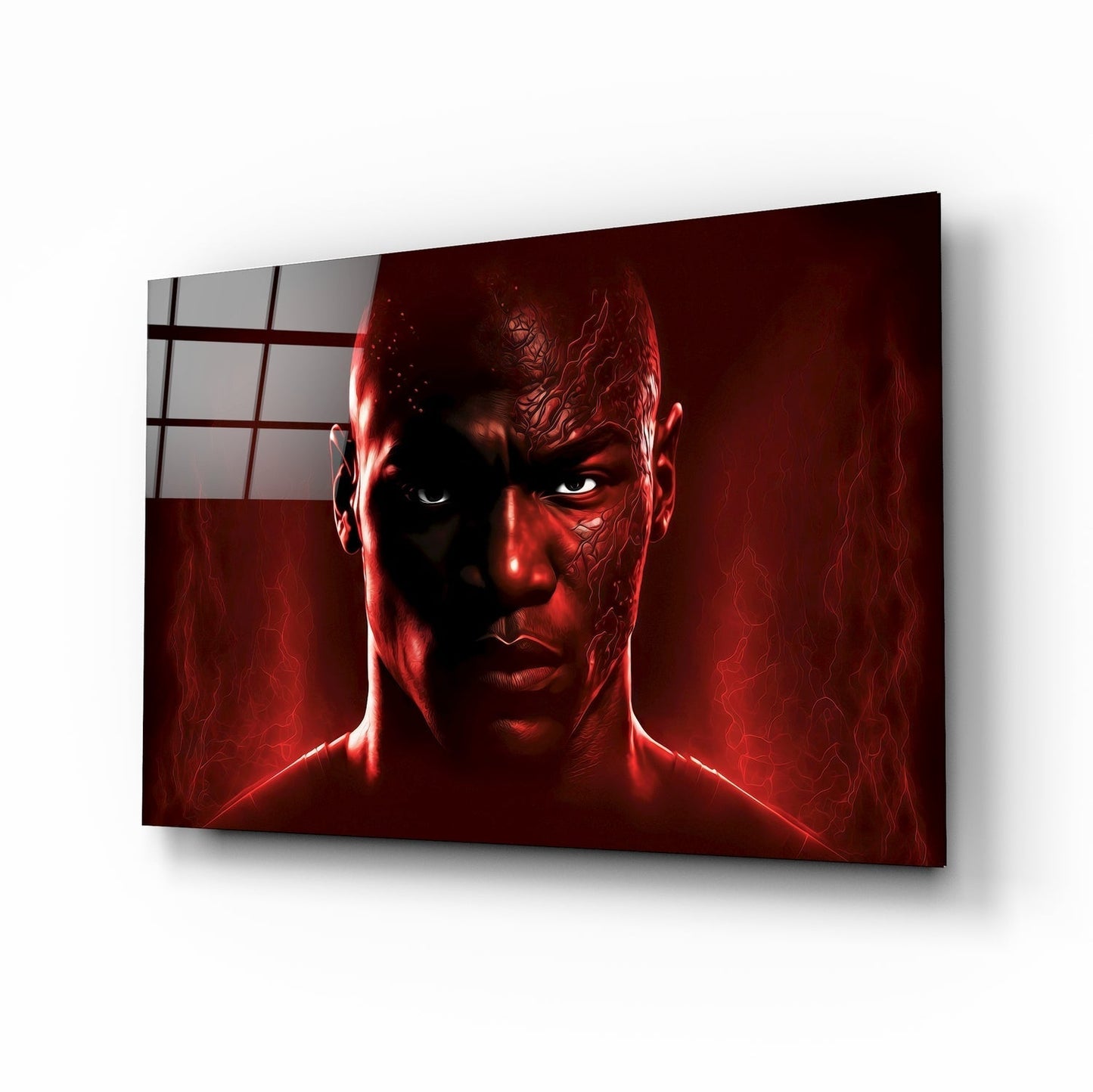 Iconic Michael Jordan Glass Wall Art || Designers Collection