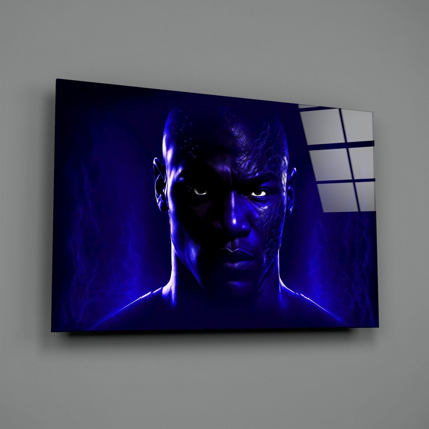 Iconic Michael Jordan Glass Wall Art || Designers Collection