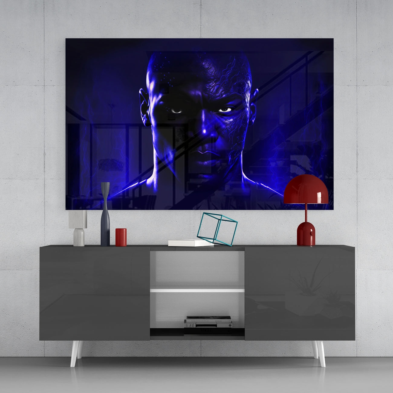 Iconic Michael Jordan Glass Wall Art || Designers Collection