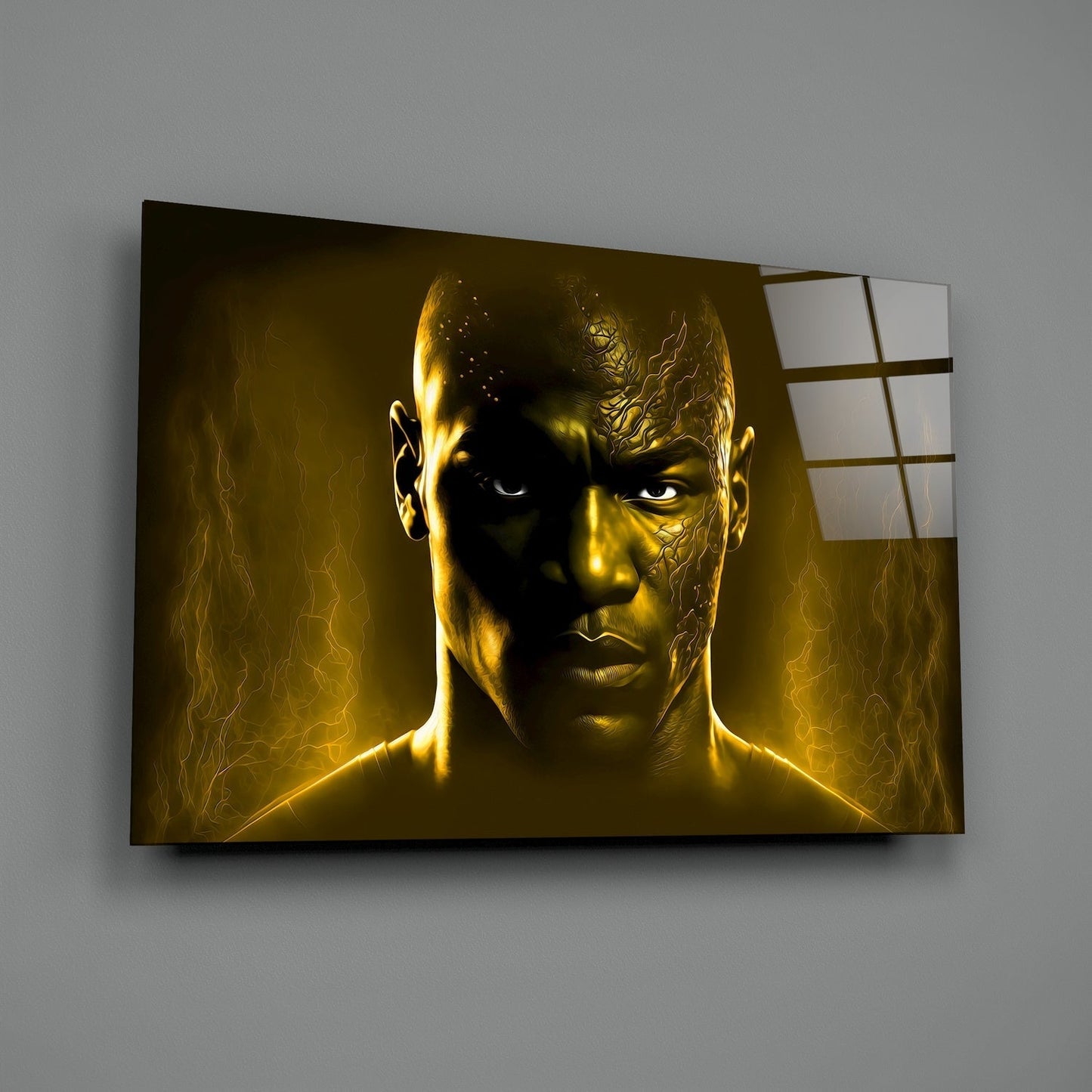 Iconic Michael Jordan Glass Wall Art || Designers Collection