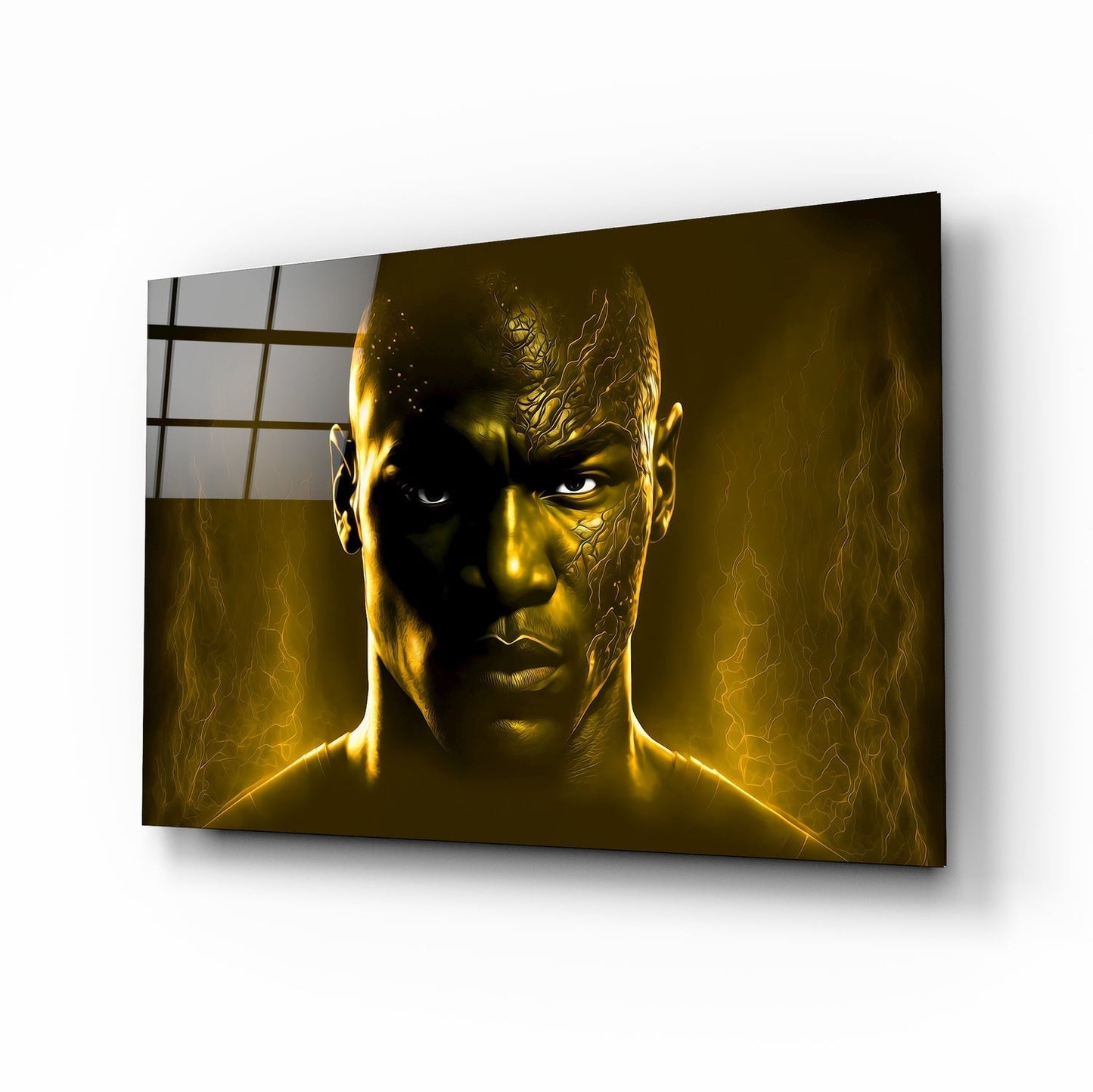 Iconic Michael Jordan Glass Wall Art || Designers Collection