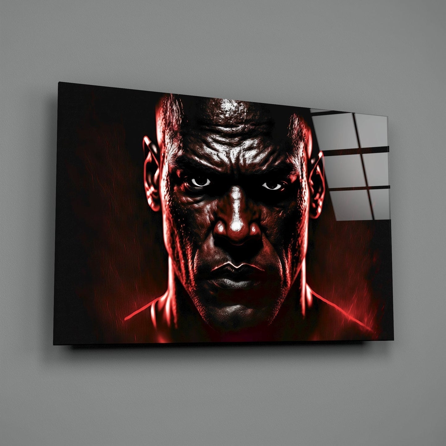 Iconic Michael Jordan Glass Wall Art || Designers Collection
