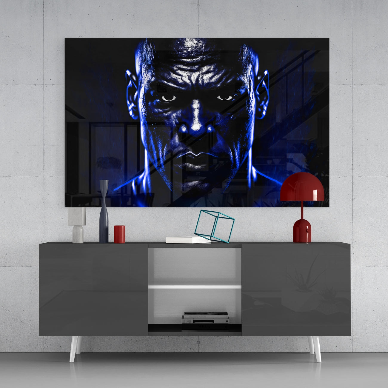 Iconic Michael Jordan Glass Wall Art || Designers Collection