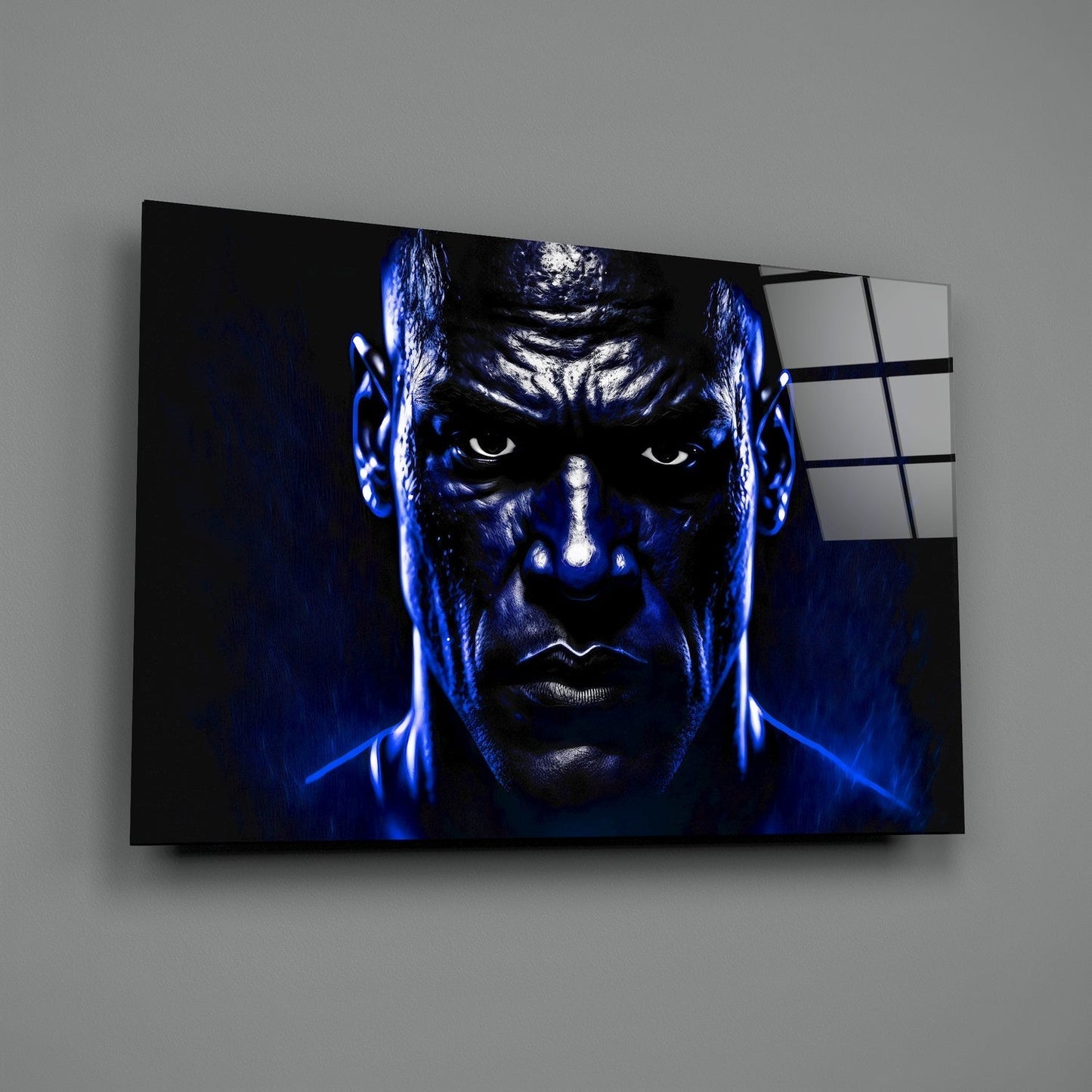 Iconic Michael Jordan Glass Wall Art || Designers Collection