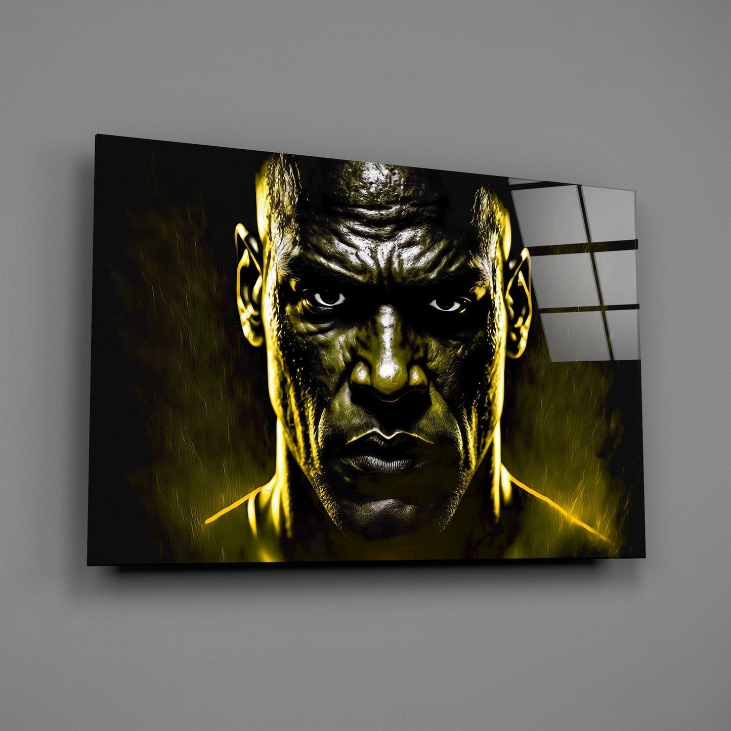 Iconic Michael Jordan Glass Wall Art || Designers Collection