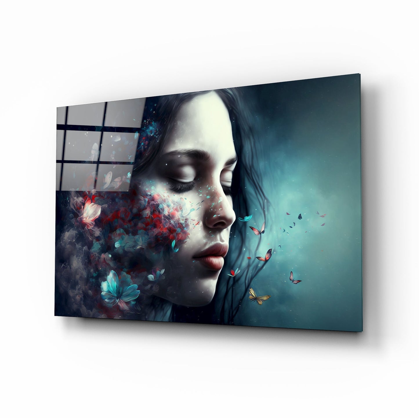 Butterfly Dreams Glass Wall Art || Designers Collection