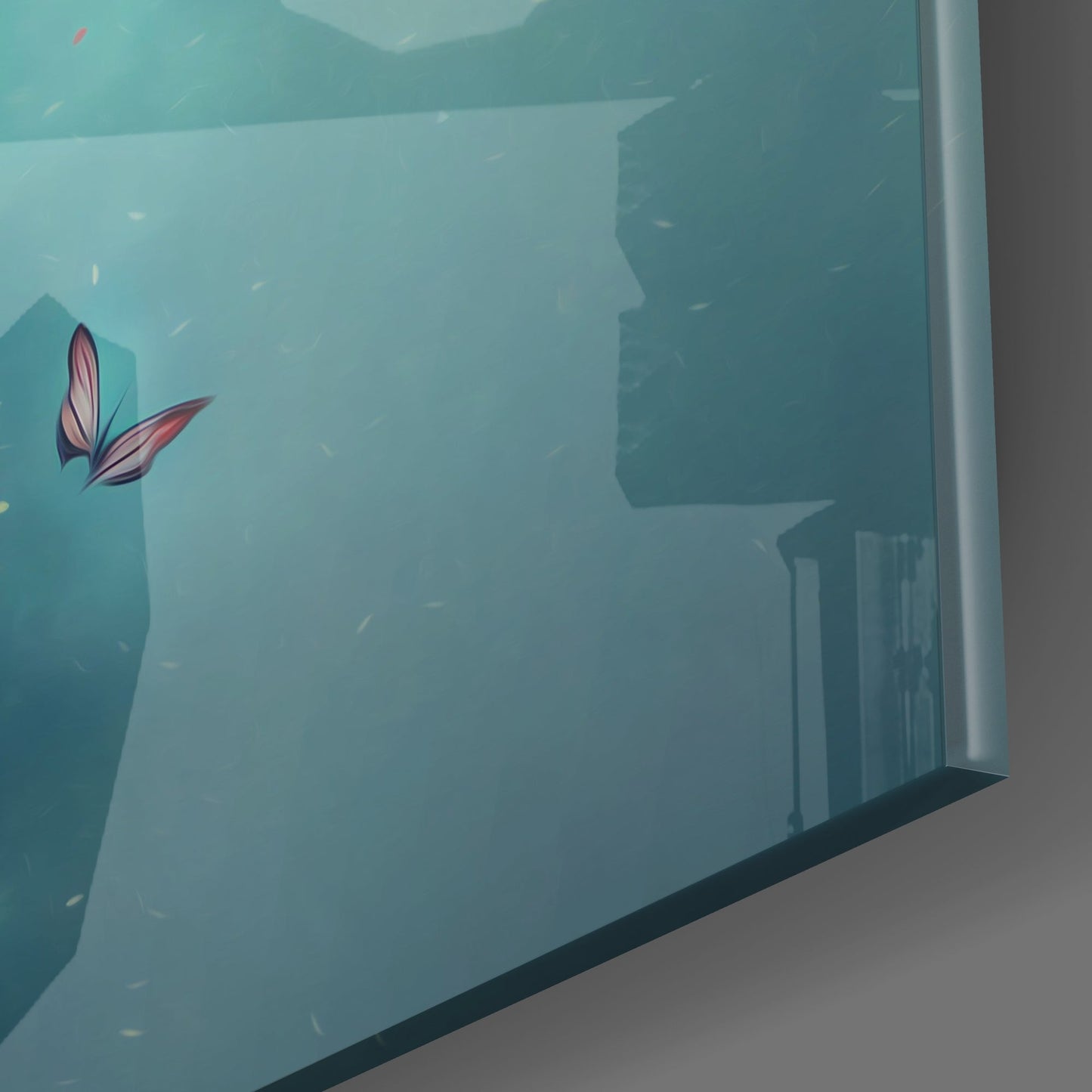 Butterfly Dreams Glass Wall Art || Designers Collection