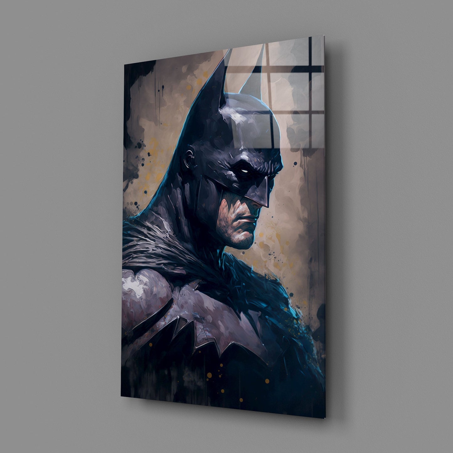 Batman Glass Wall Art || Designers Collection