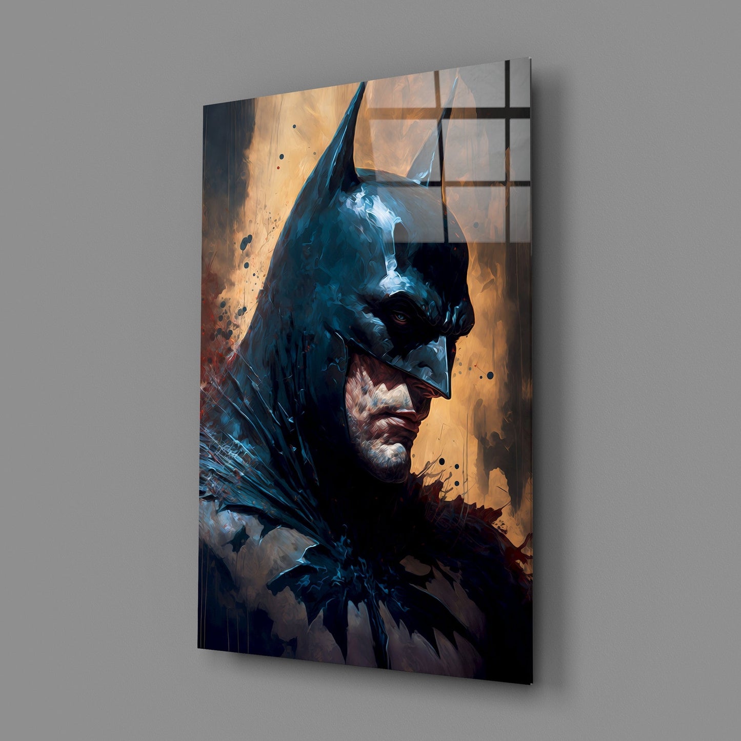 Batman Glass Wall Art || Designers Collection
