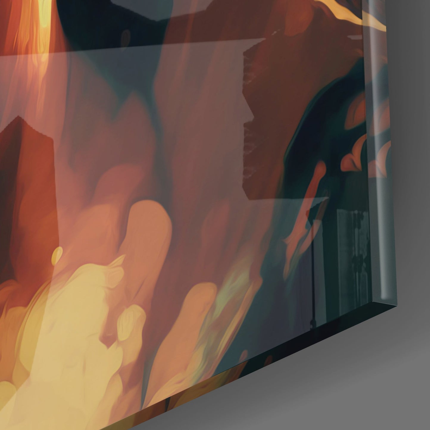 Fight Club - Tyler Durden Glass Wall Art || Designers Collection