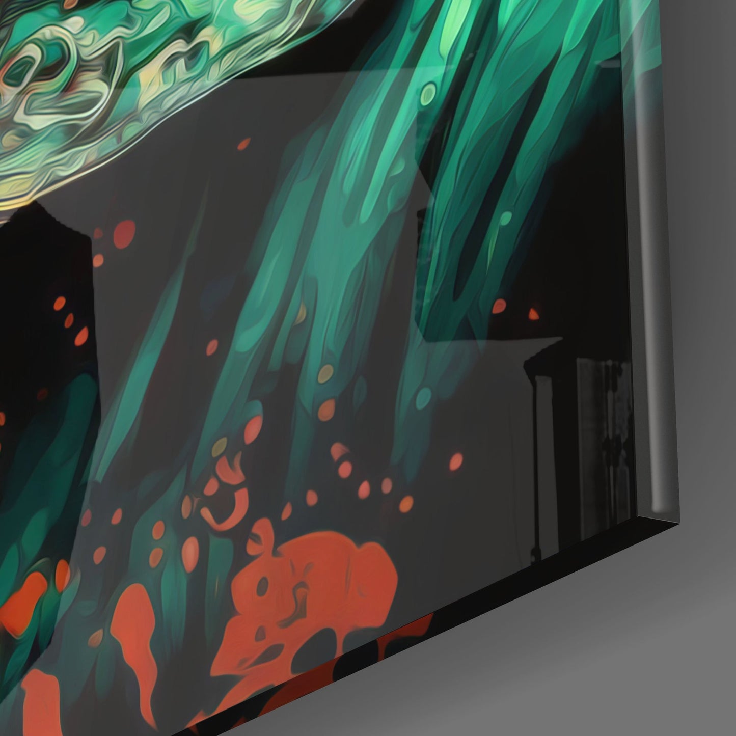 Fight Club - Tyler Durden Glass Wall Art || Designers Collection