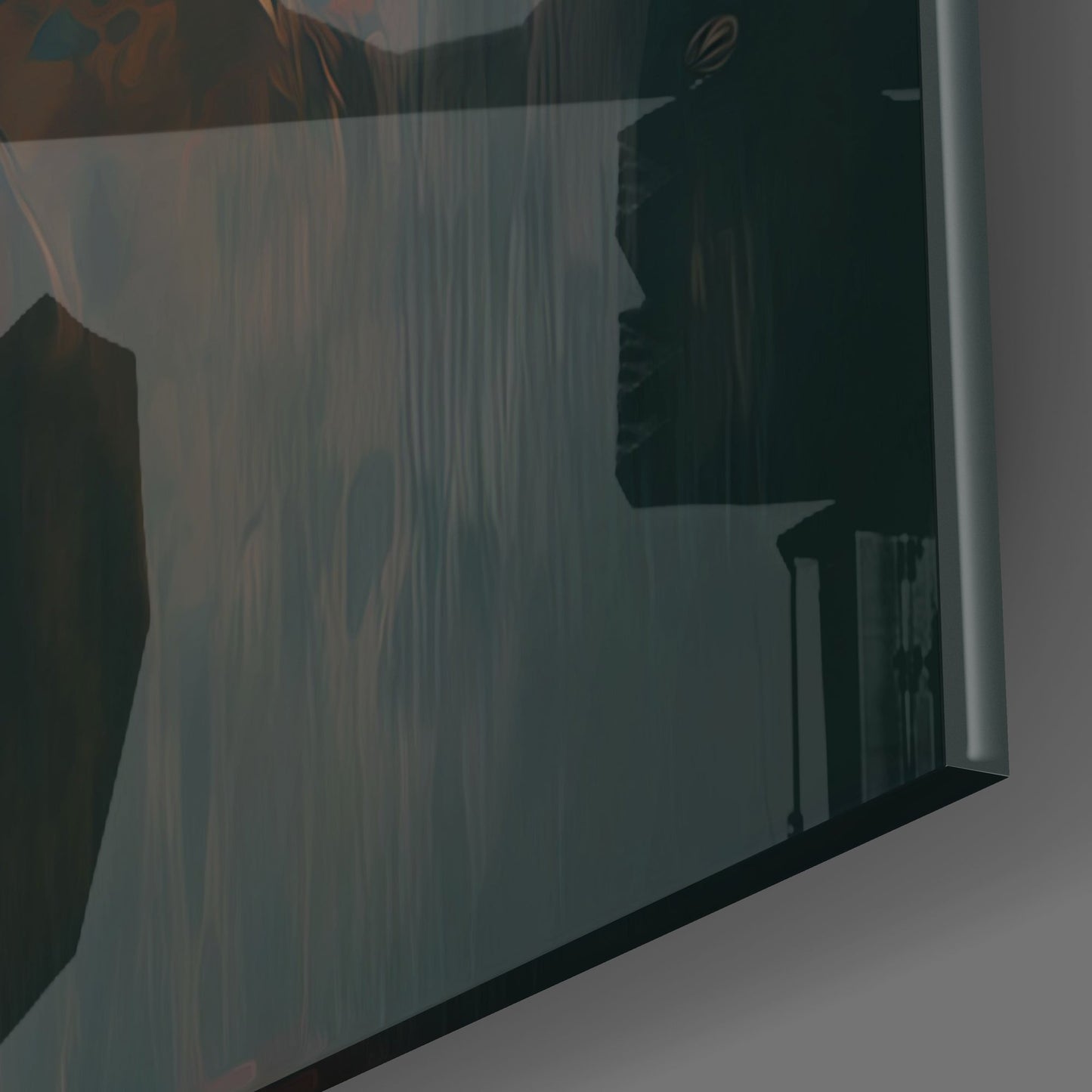 Captain America Glass Wall Art || Designers Collection