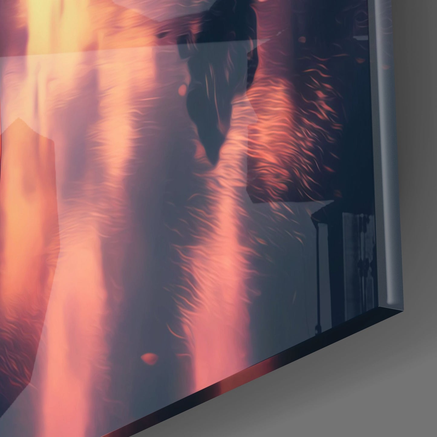 Cyberpunk Glass Wall Art || Designers Collection