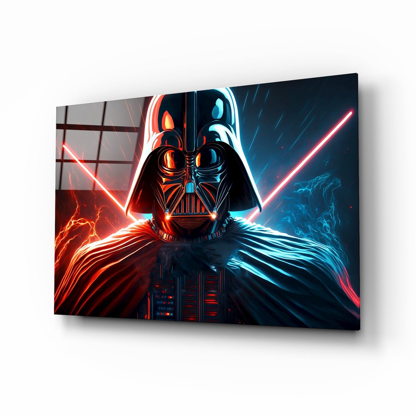 Darth Vader Glass Wall Art || Designers Collection