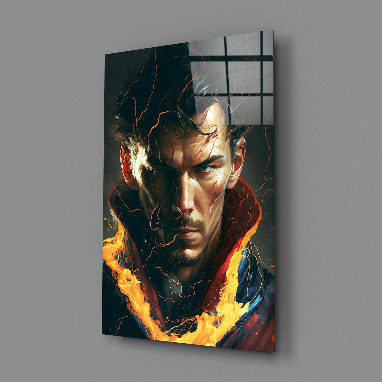 Dr. Strange Glass Wall Art || Designers Collection