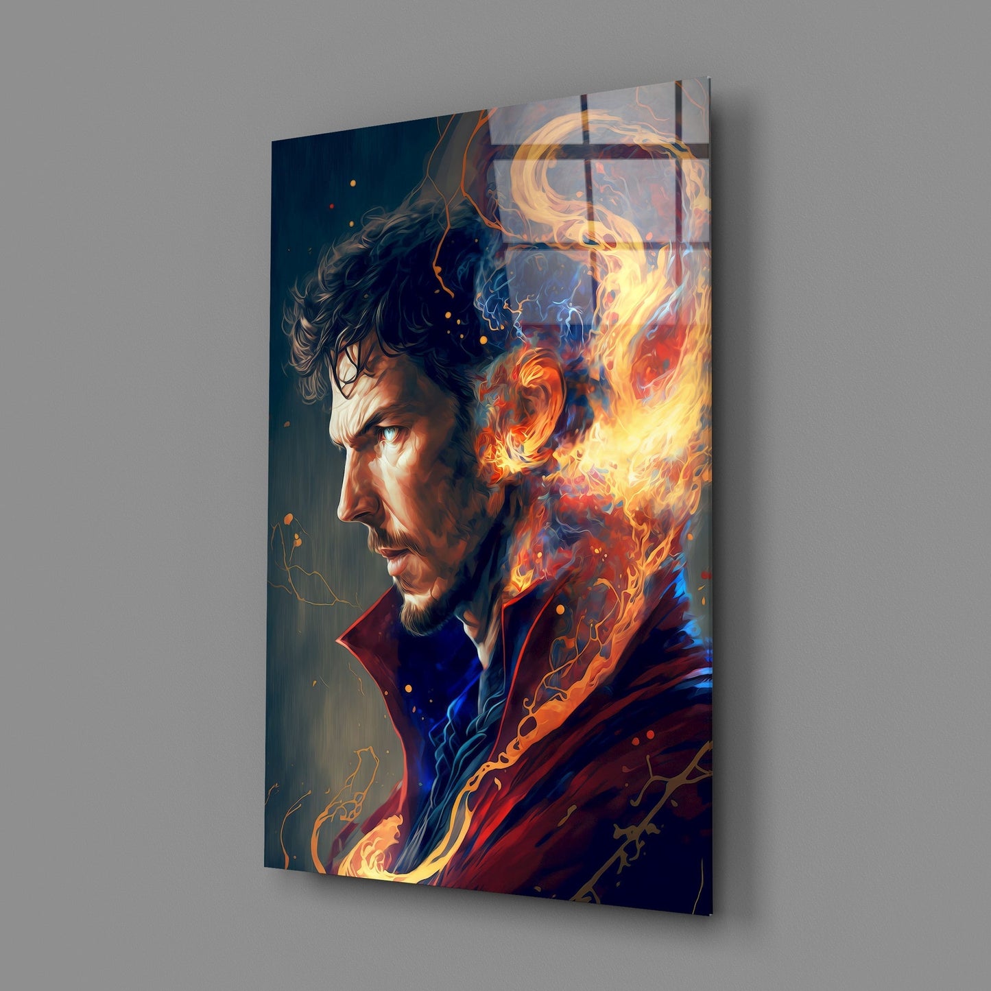 Dr. Strange Glass Wall Art || Designers Collection