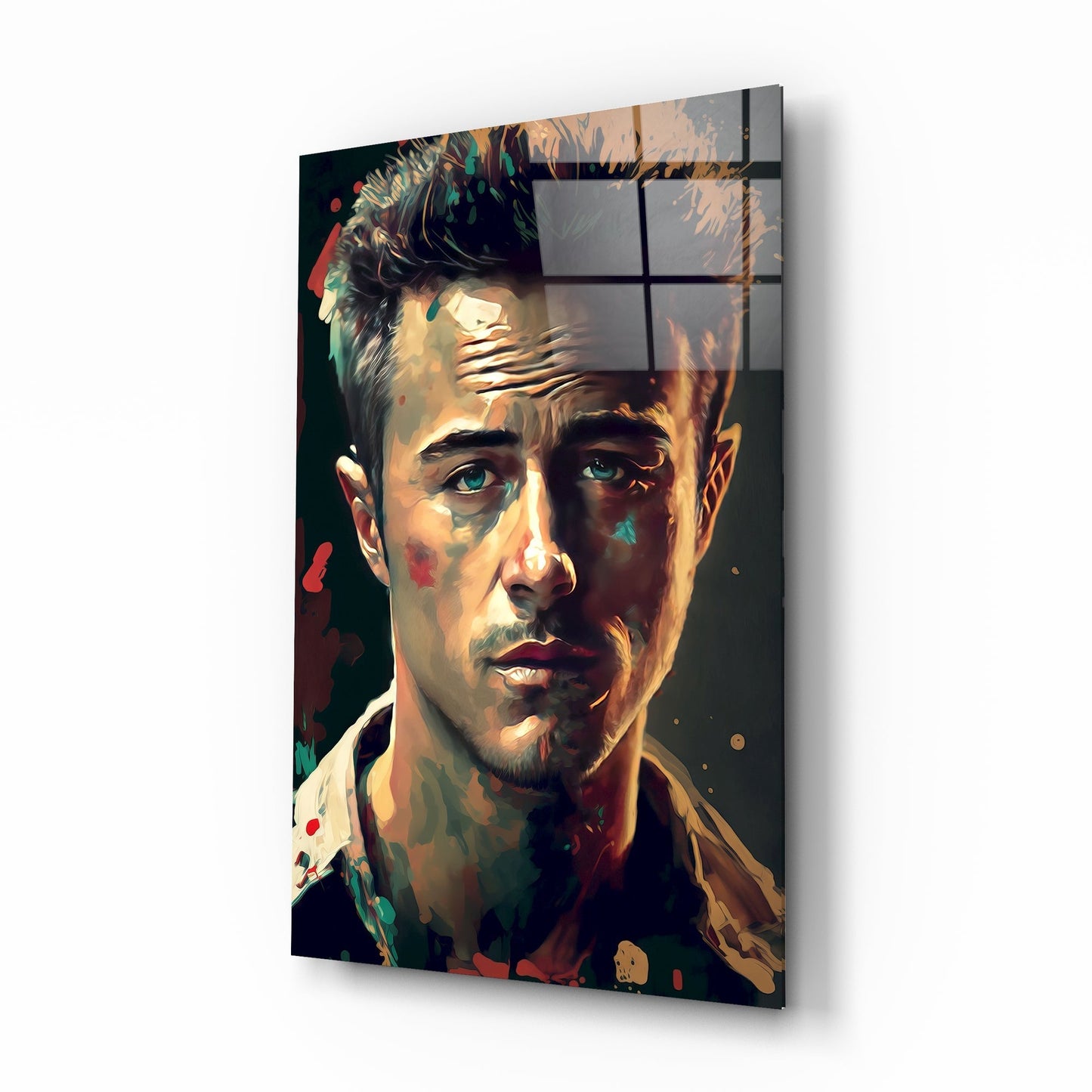 Fight Club - Norton Glass Wall Art || Designers Collection