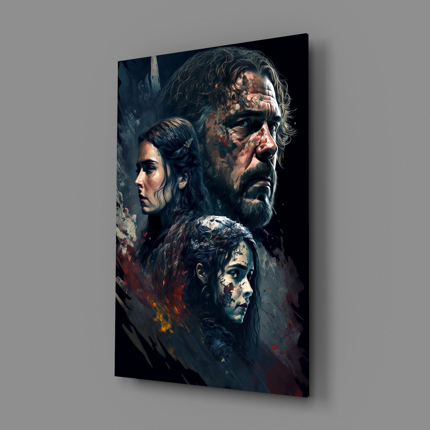 Game of Thrones Glass Wall Art || Designers Collection