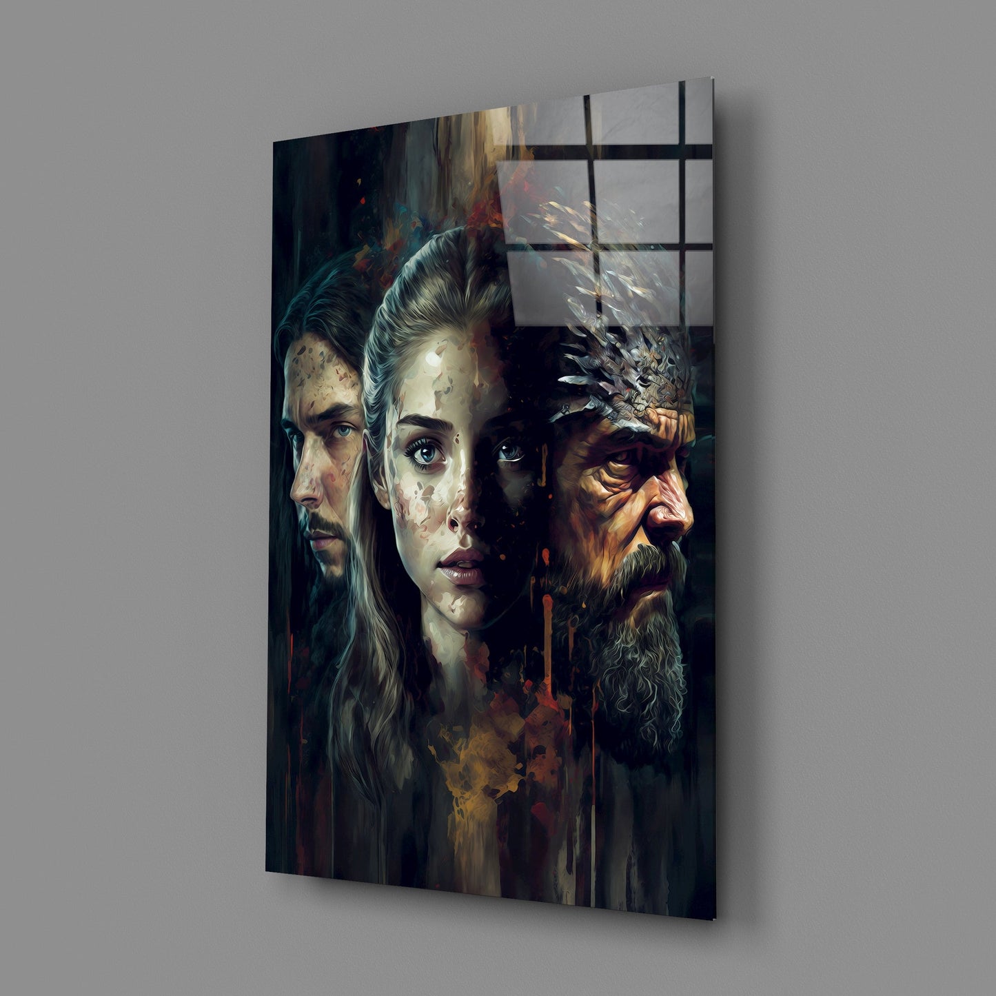 Game of Thrones Glass Wall Art || Designers Collection