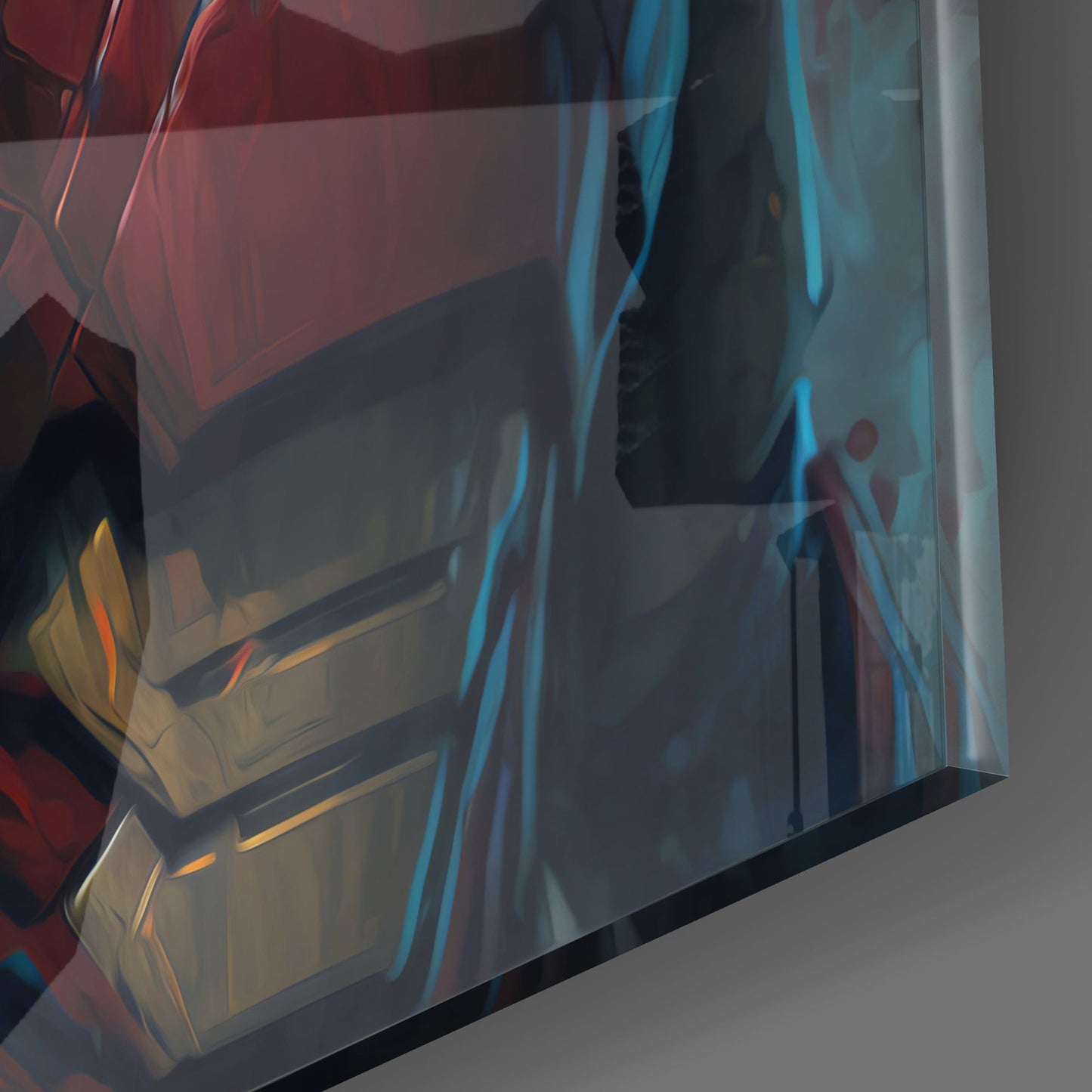 Iron Man Glass Wall Art || Designers Collection