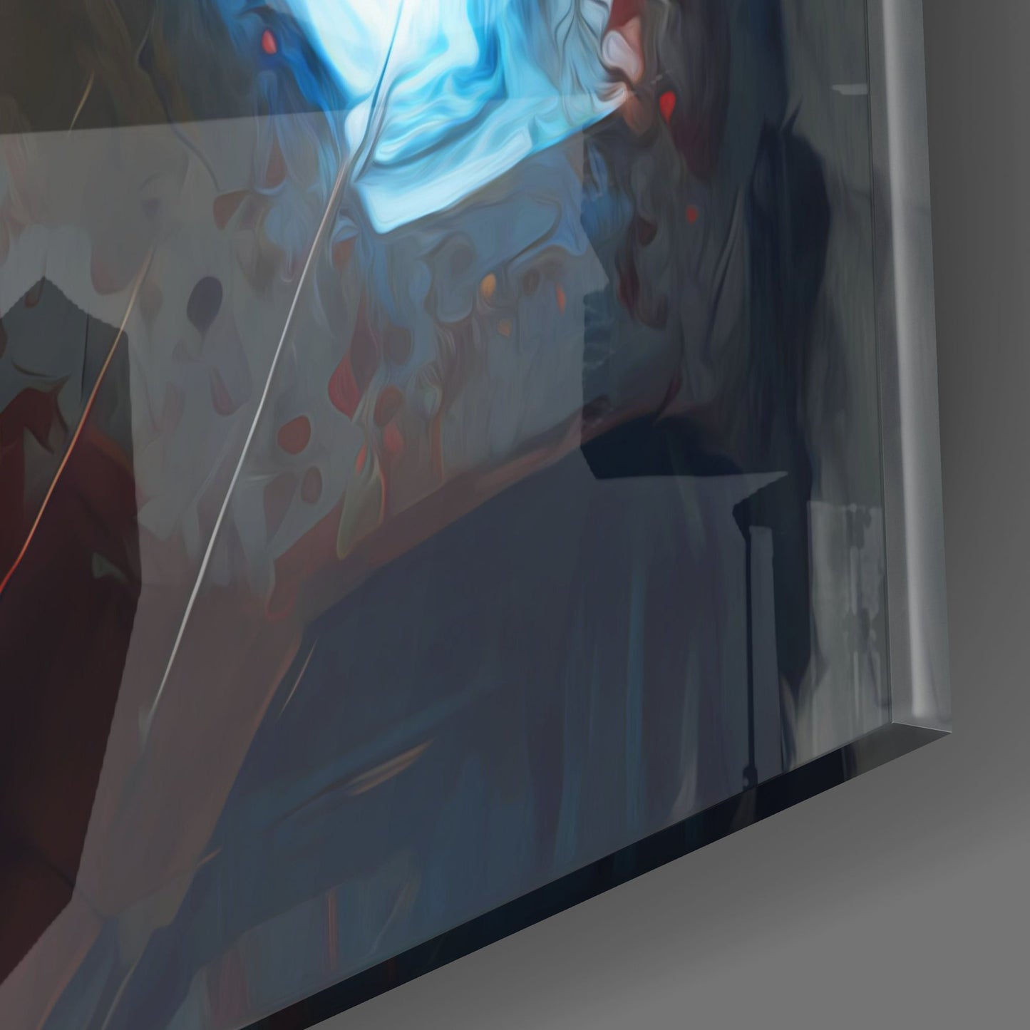 Iron Man Glass Wall Art || Designers Collection