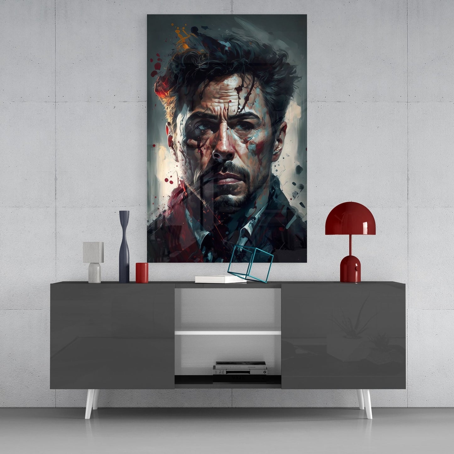 The Iron Glass Wall Art || Designers Collection