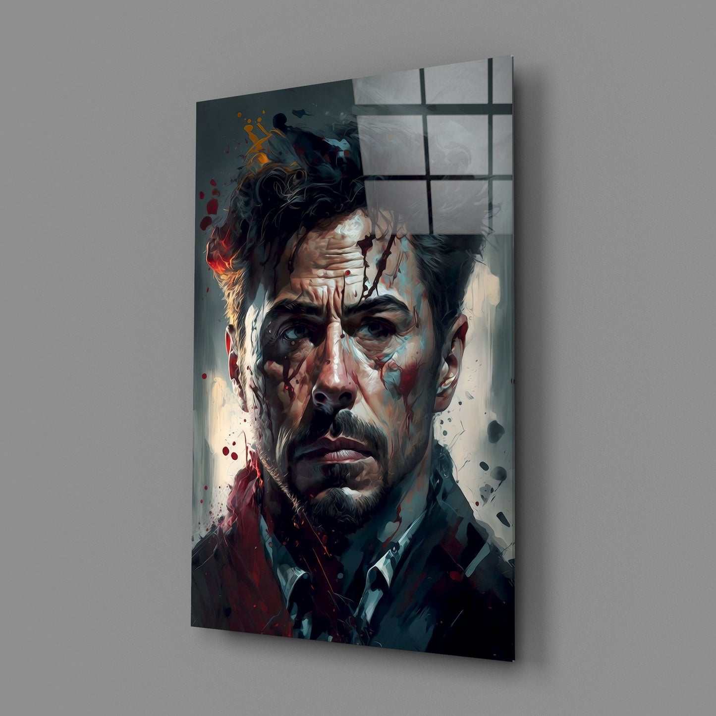 The Iron Glass Wall Art || Designers Collection