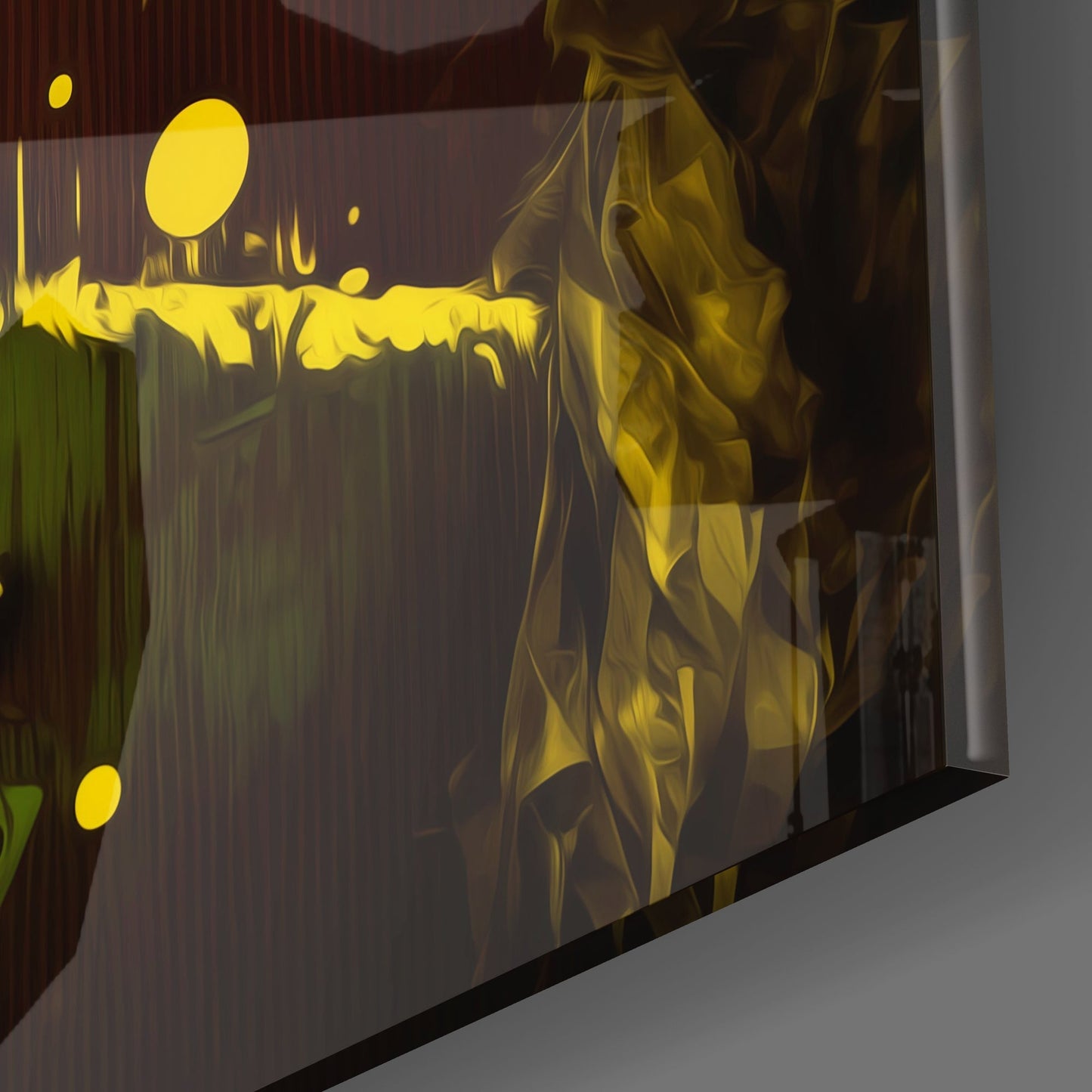 Joker Glass Wall Art || Designers Collection